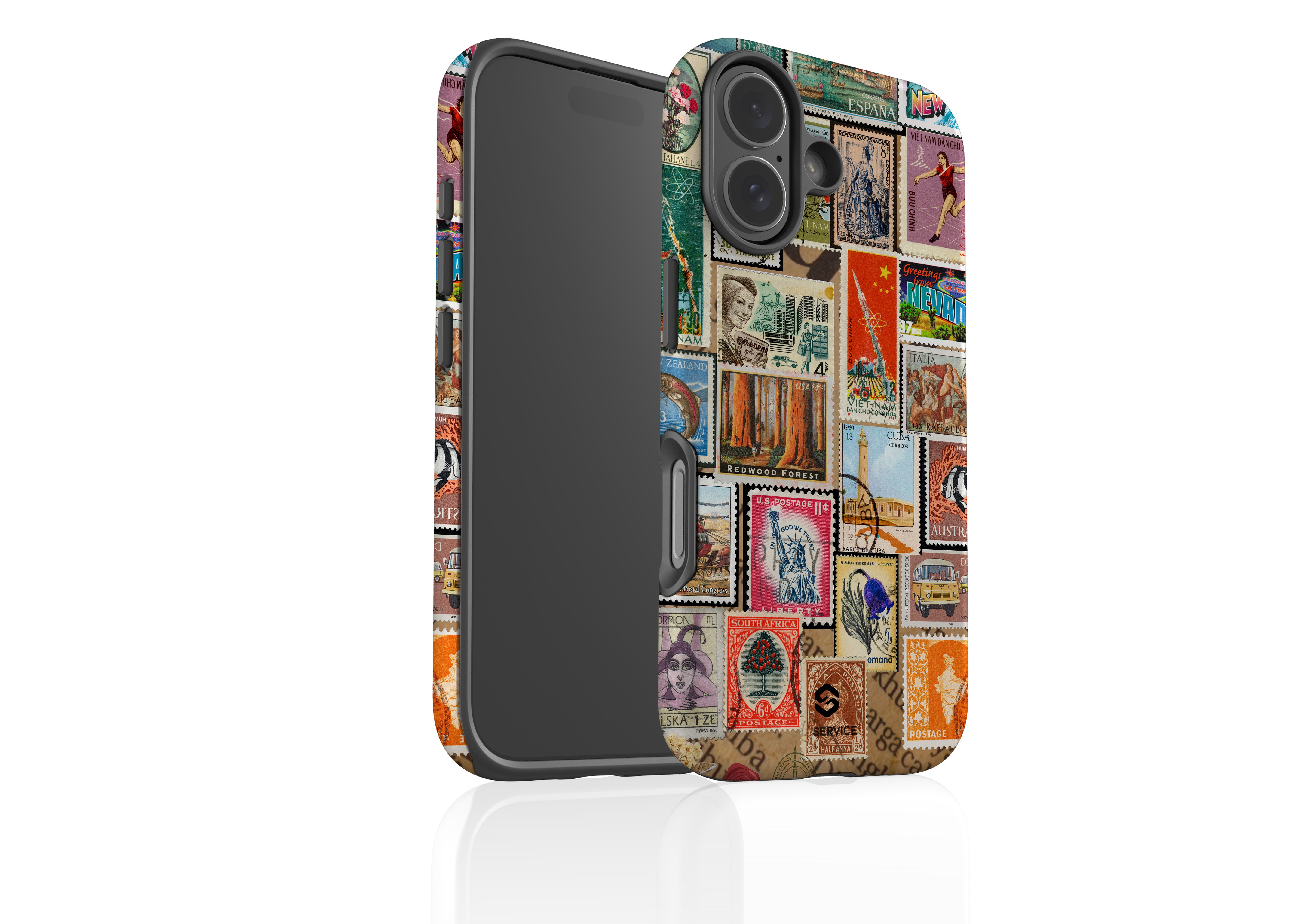 Retro Postmark Case - iPhone 17 Series
