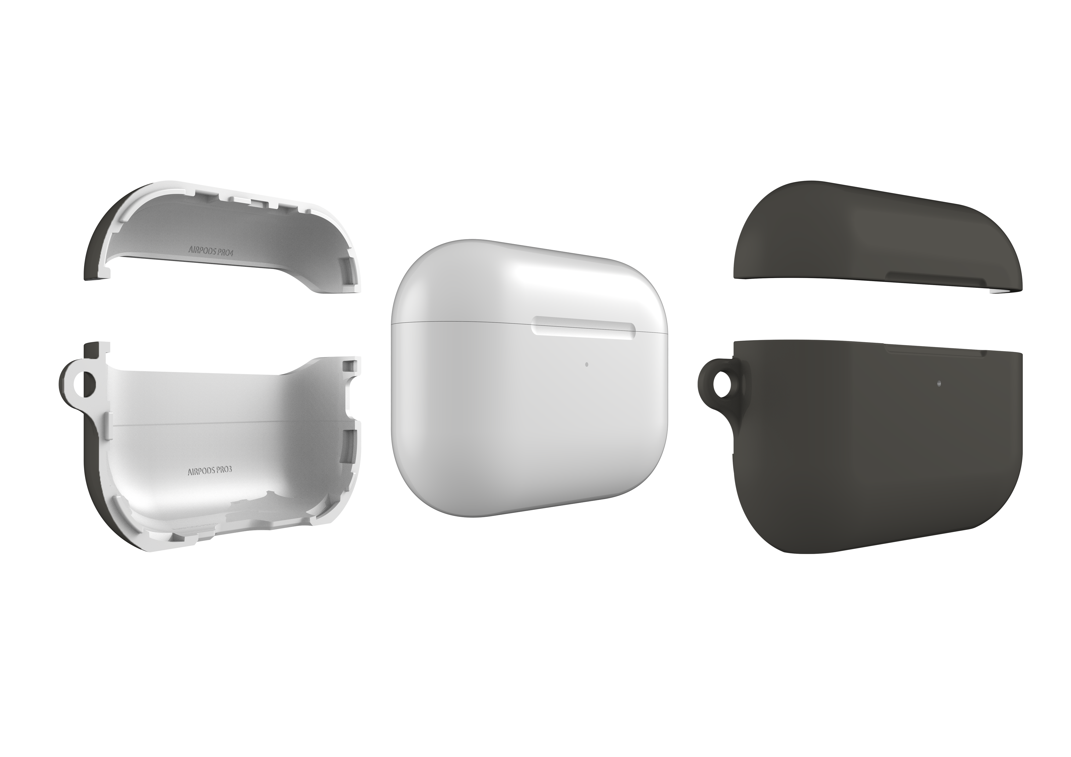 Stormy Grey AirPods Pro 3 Case