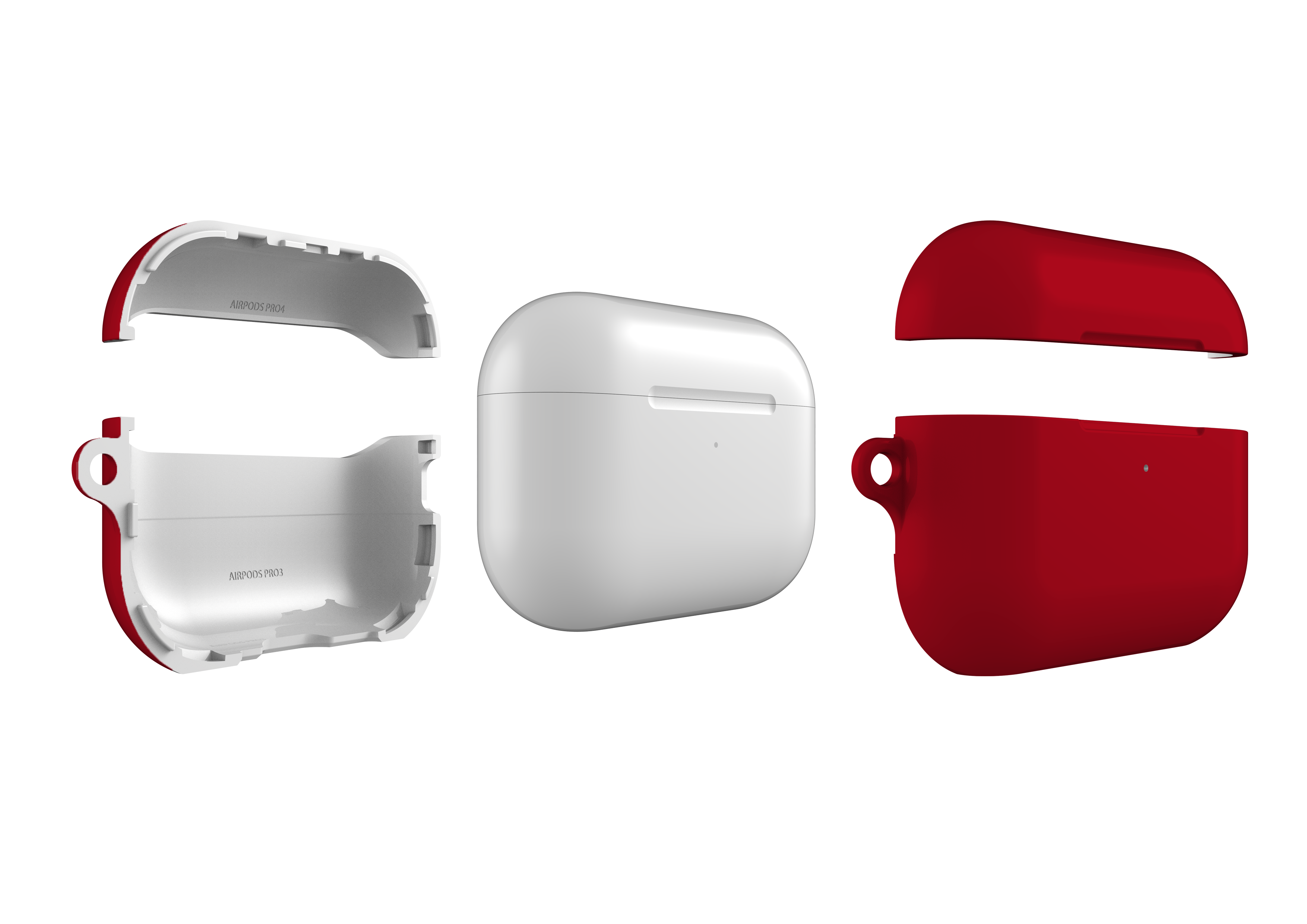 Roaring Red AirPods Pro 3 Case