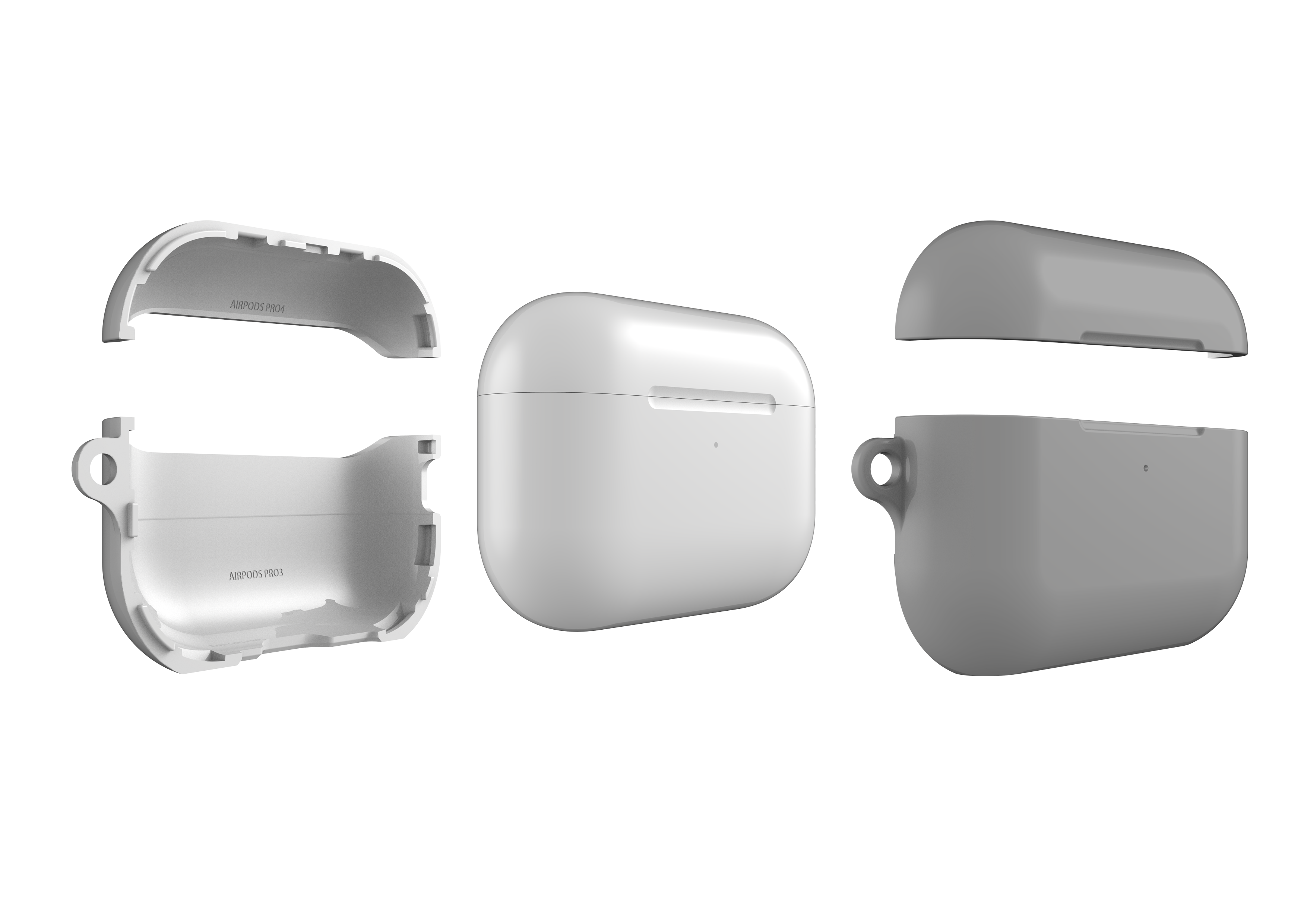 Stormy Grey AirPods Pro 3 Case