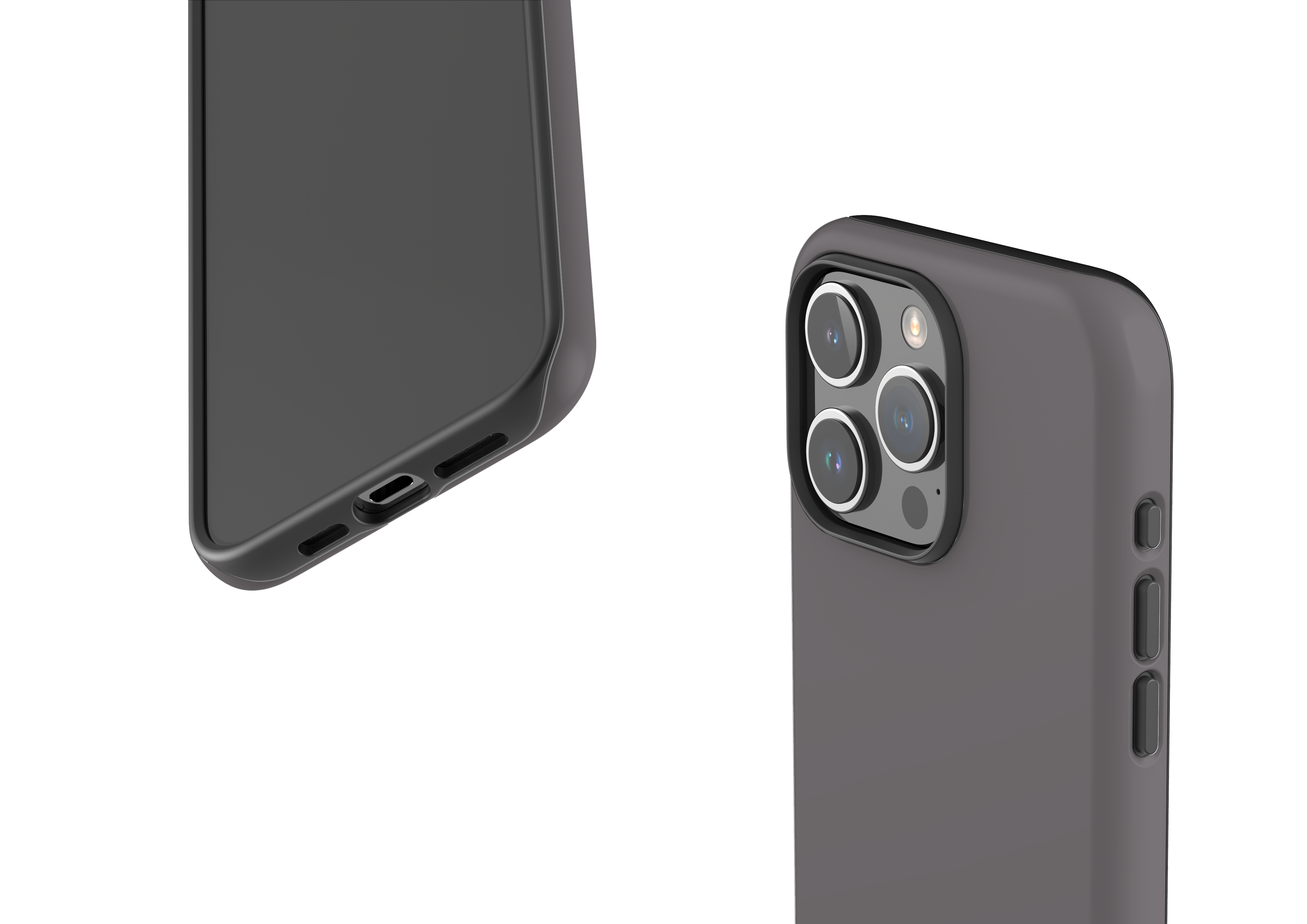Stormy Grey Case - iPhone 15 Series