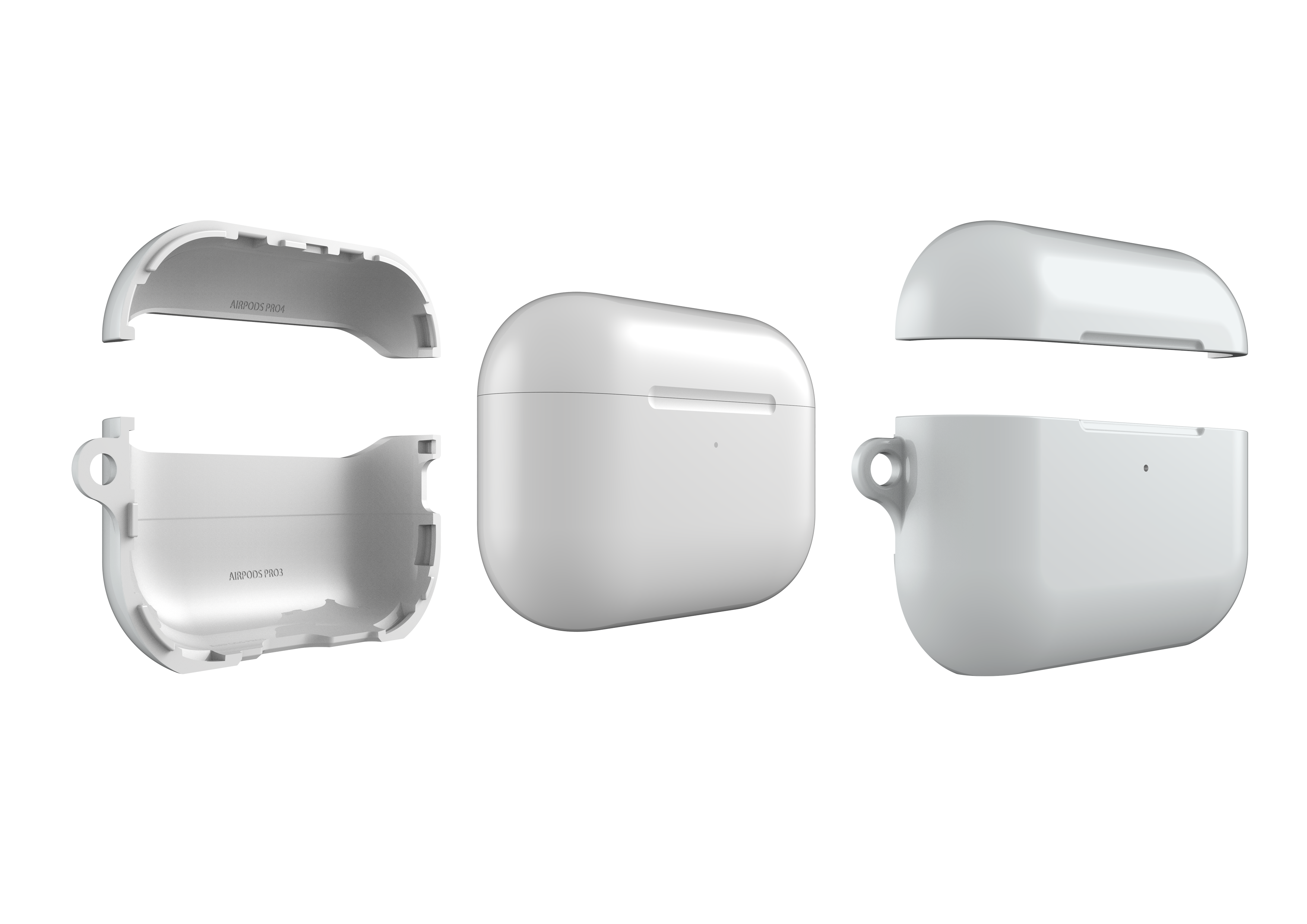 Frosty White AirPods Pro 3 Case