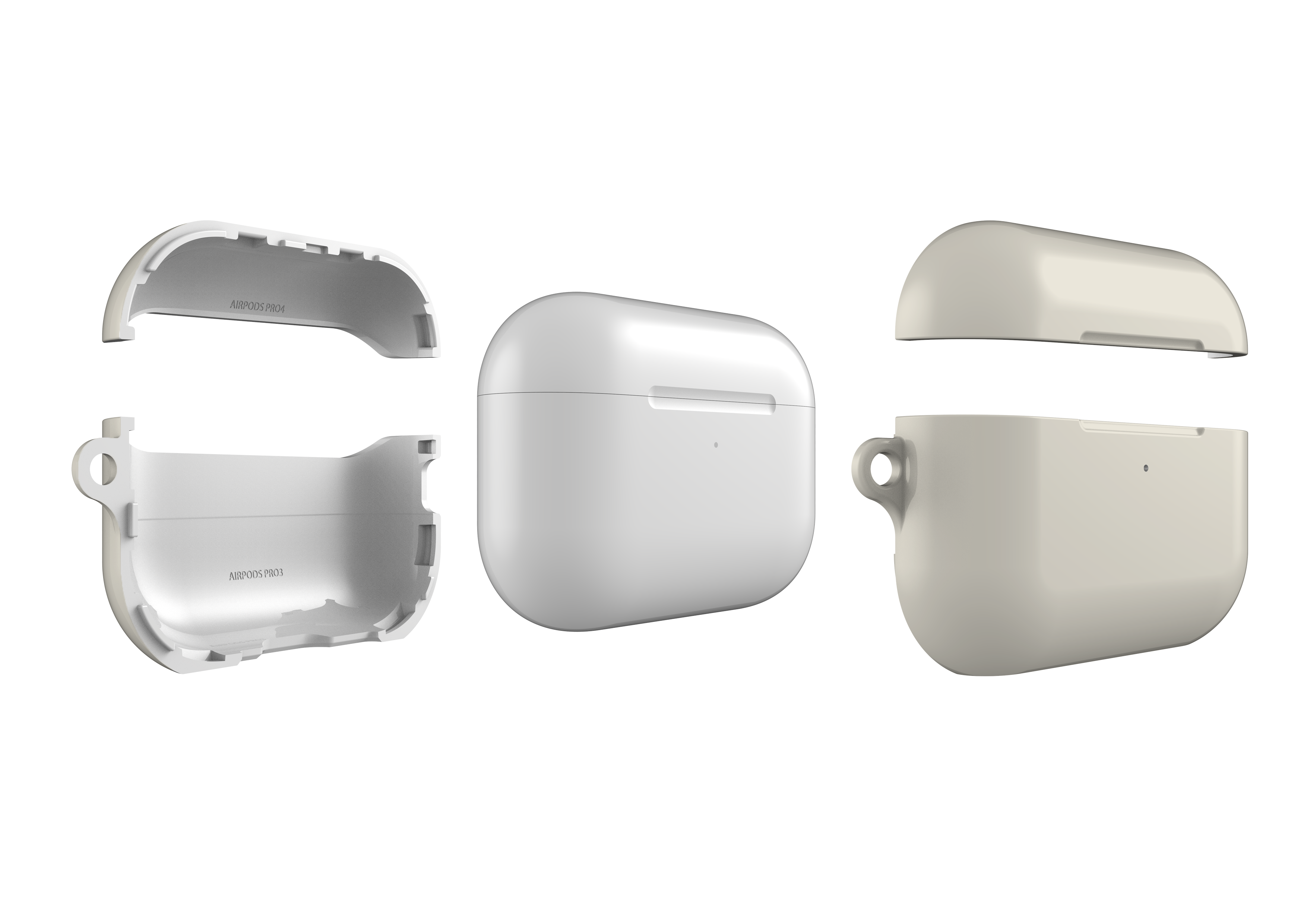 Frosty White AirPods Pro 3 Case
