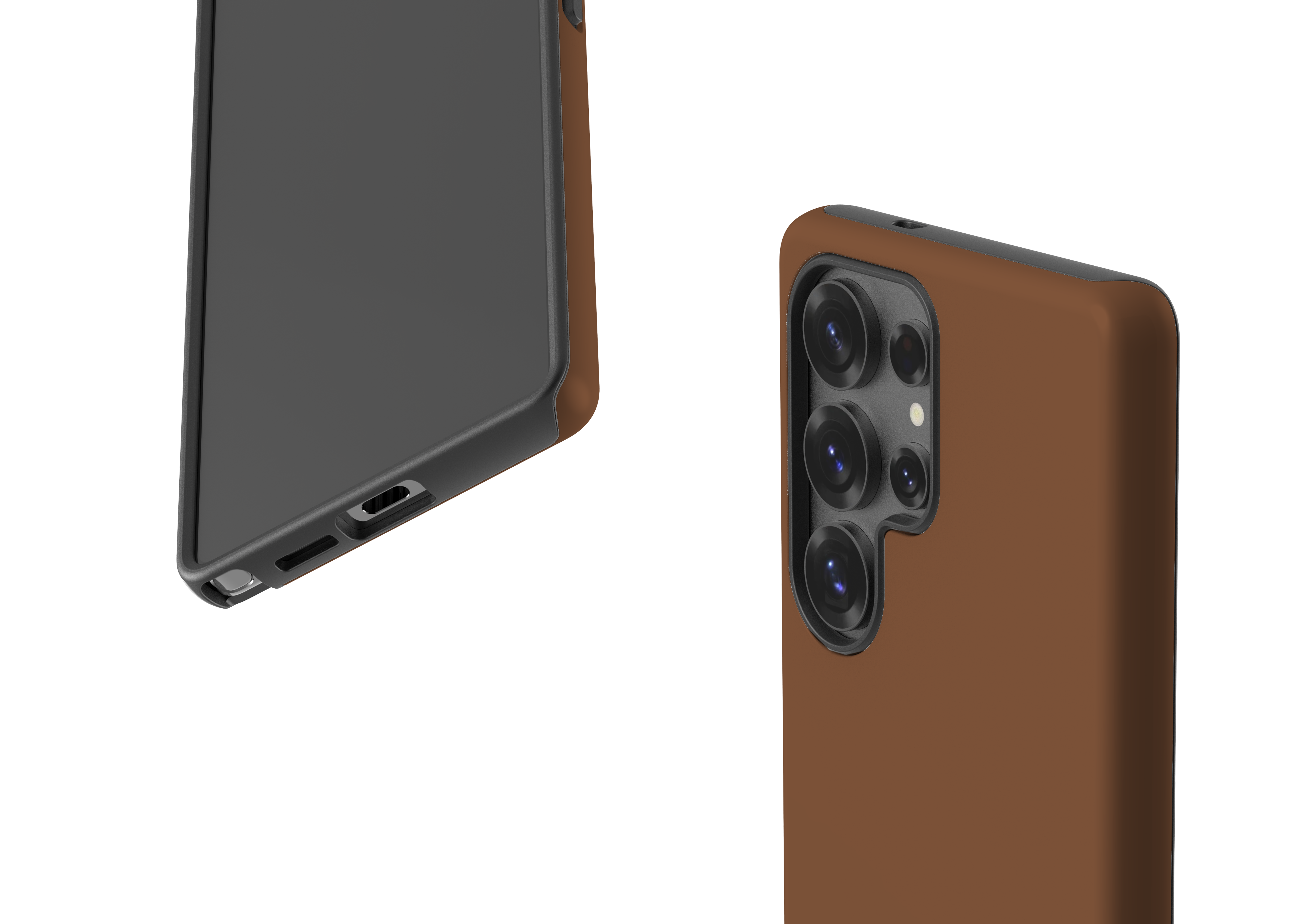 Basic Brown Case - Samsung Galaxy S25 Series