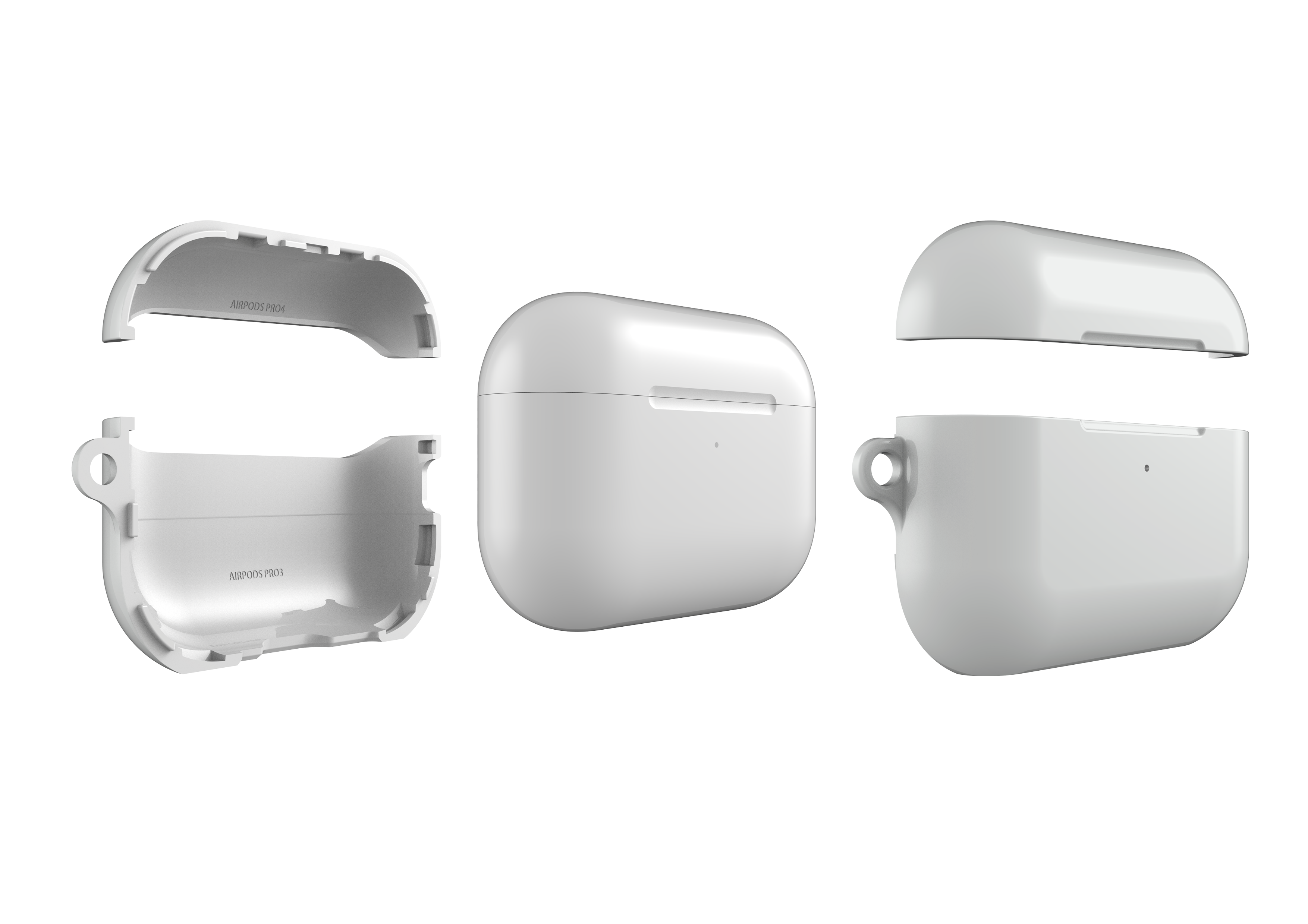 Frosty White AirPods Pro 3 Case