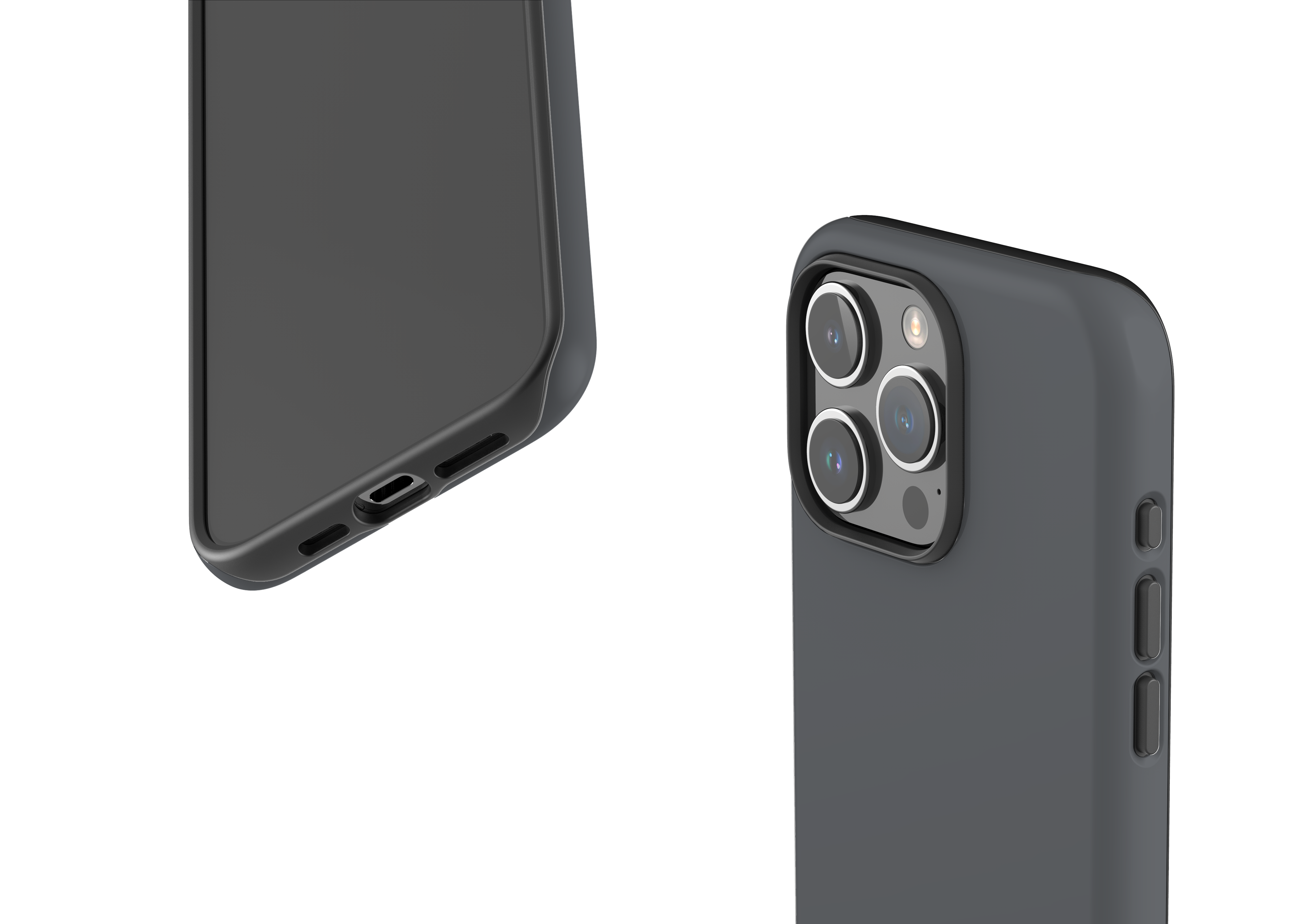 Stormy Grey Case - iPhone 15 Series