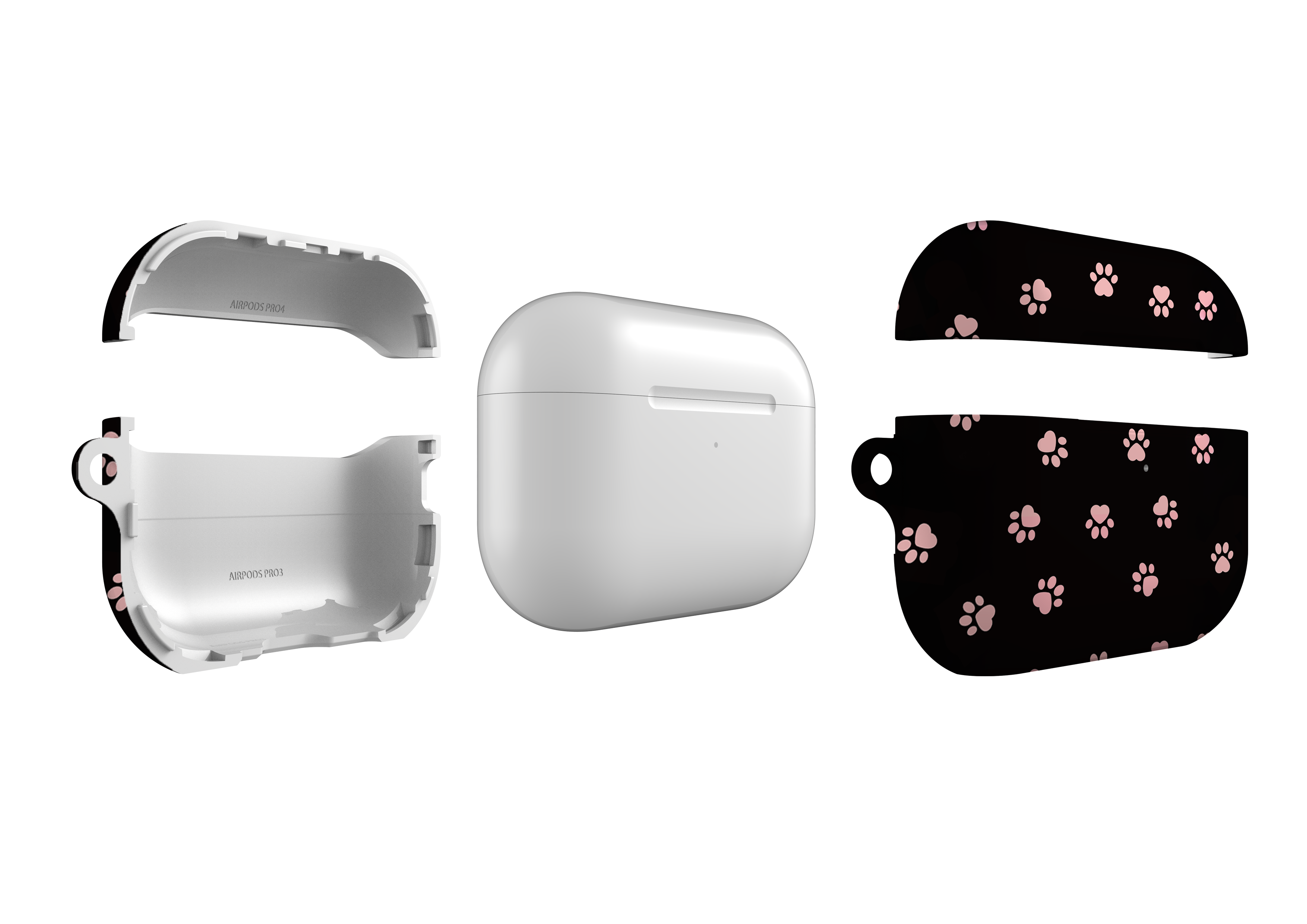 Pastel Paws AirPods Pro 3 Case