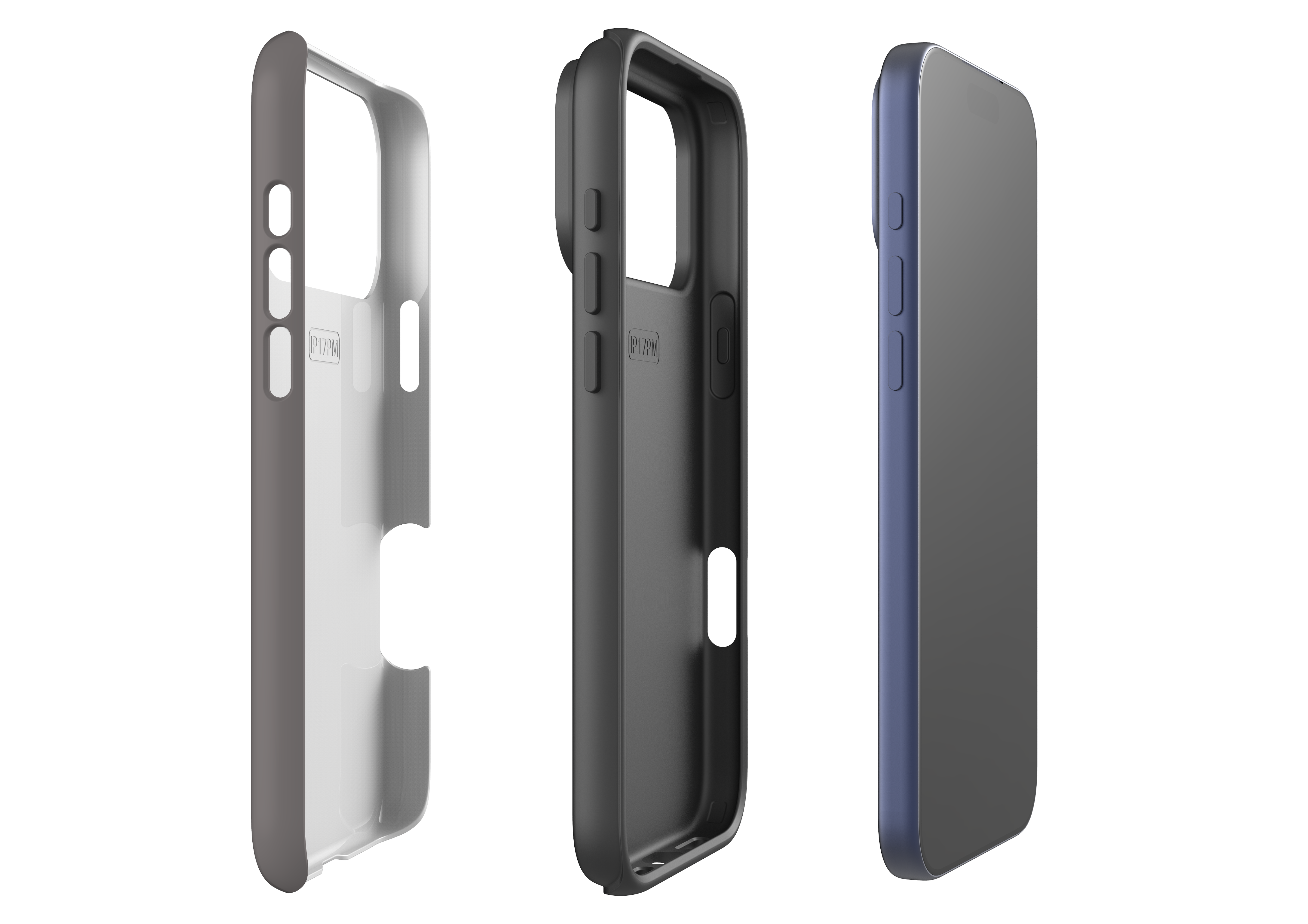 Stormy Grey Case - iPhone 17 Series