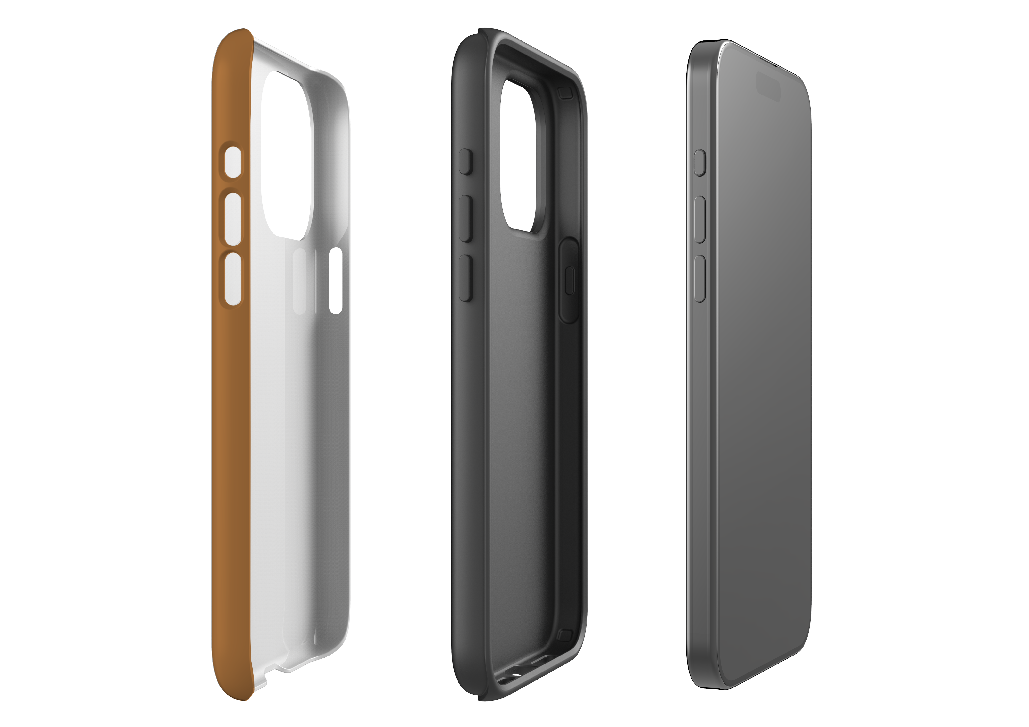 Basic Brown Case - iPhone 15 Series