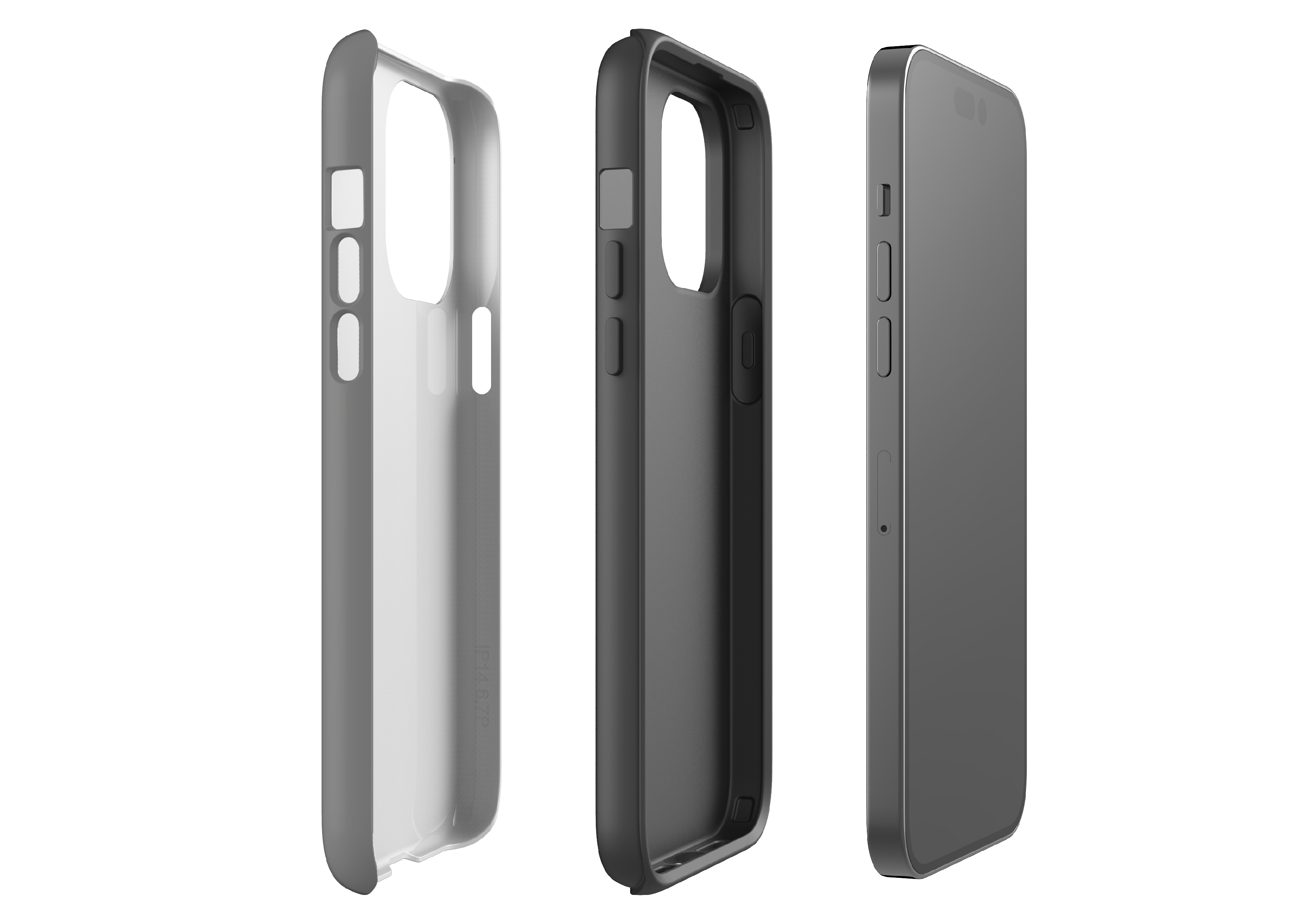 Stormy Grey Case - iPhone 14 Series