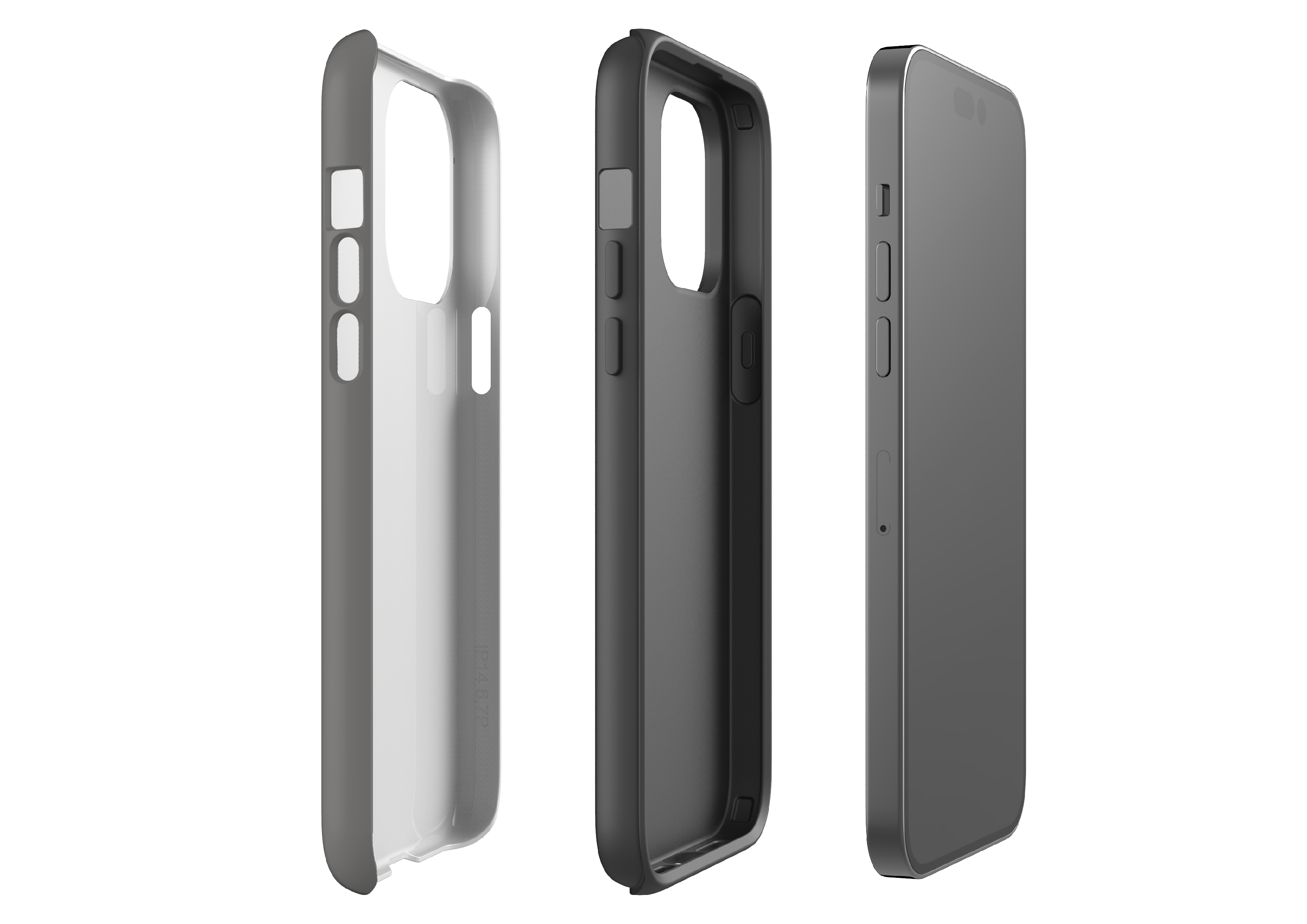 Stormy Grey Case - iPhone 14 Series