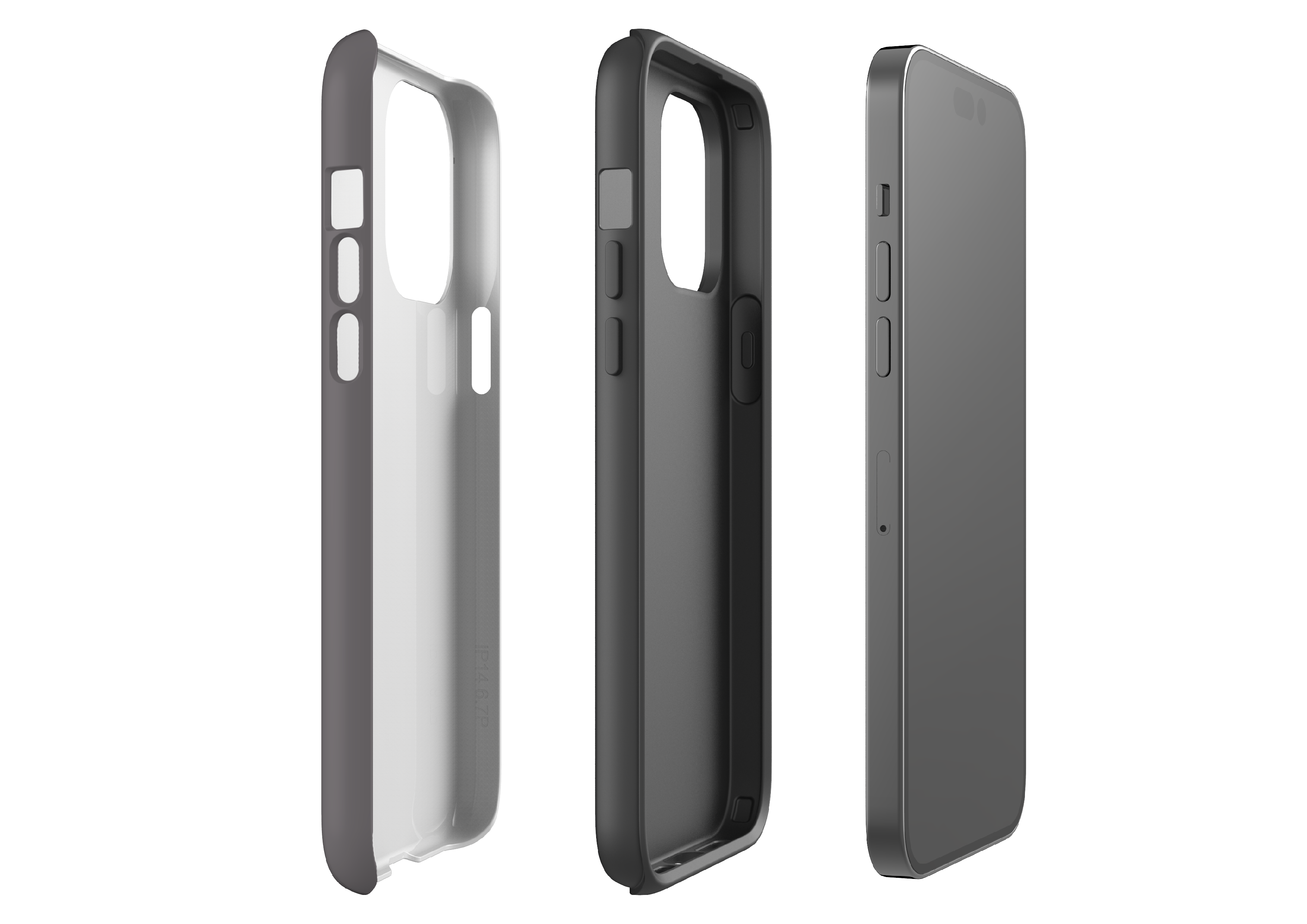 Stormy Grey Case - iPhone 14 Series