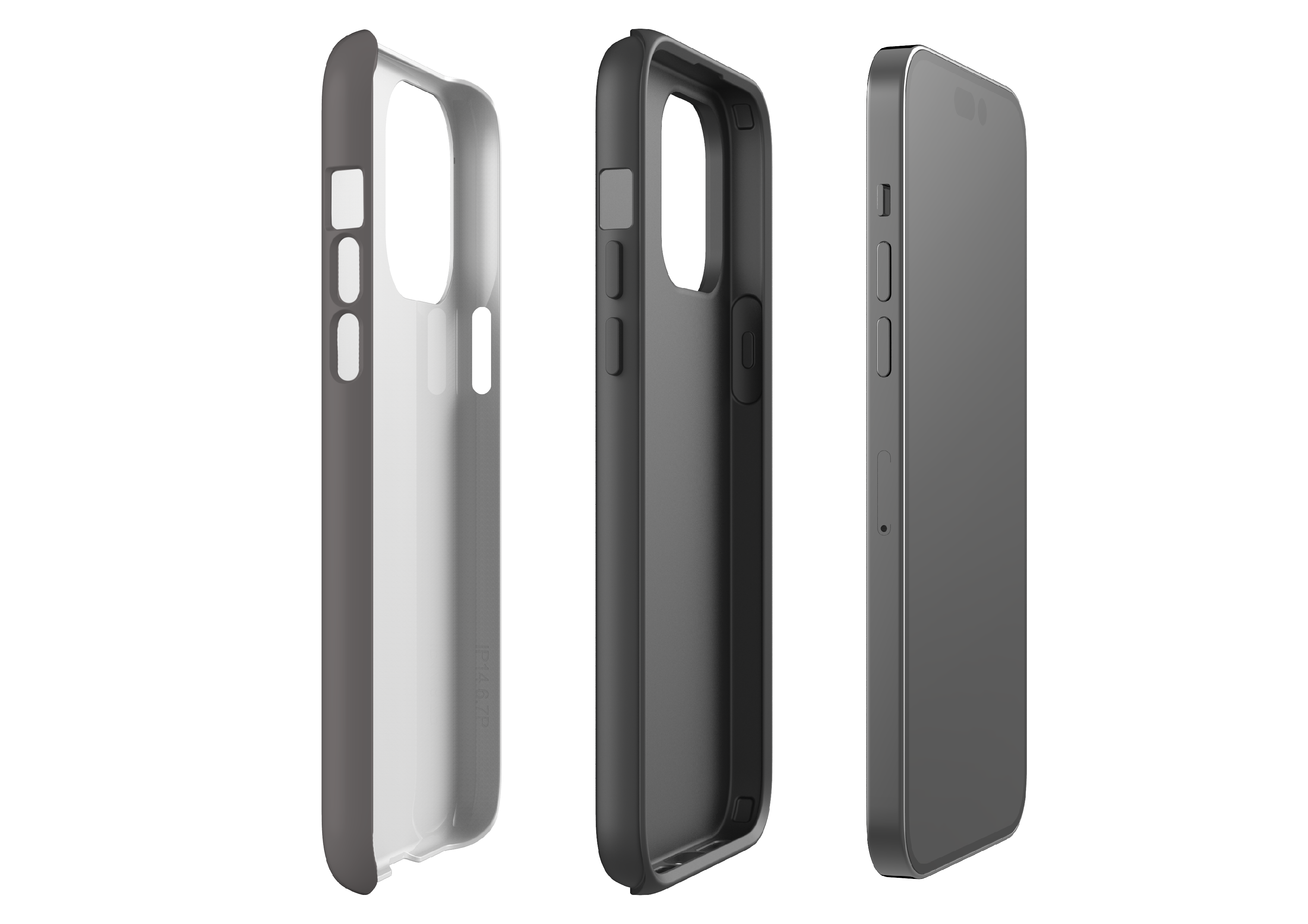 Stormy Grey Case - iPhone 14 Series