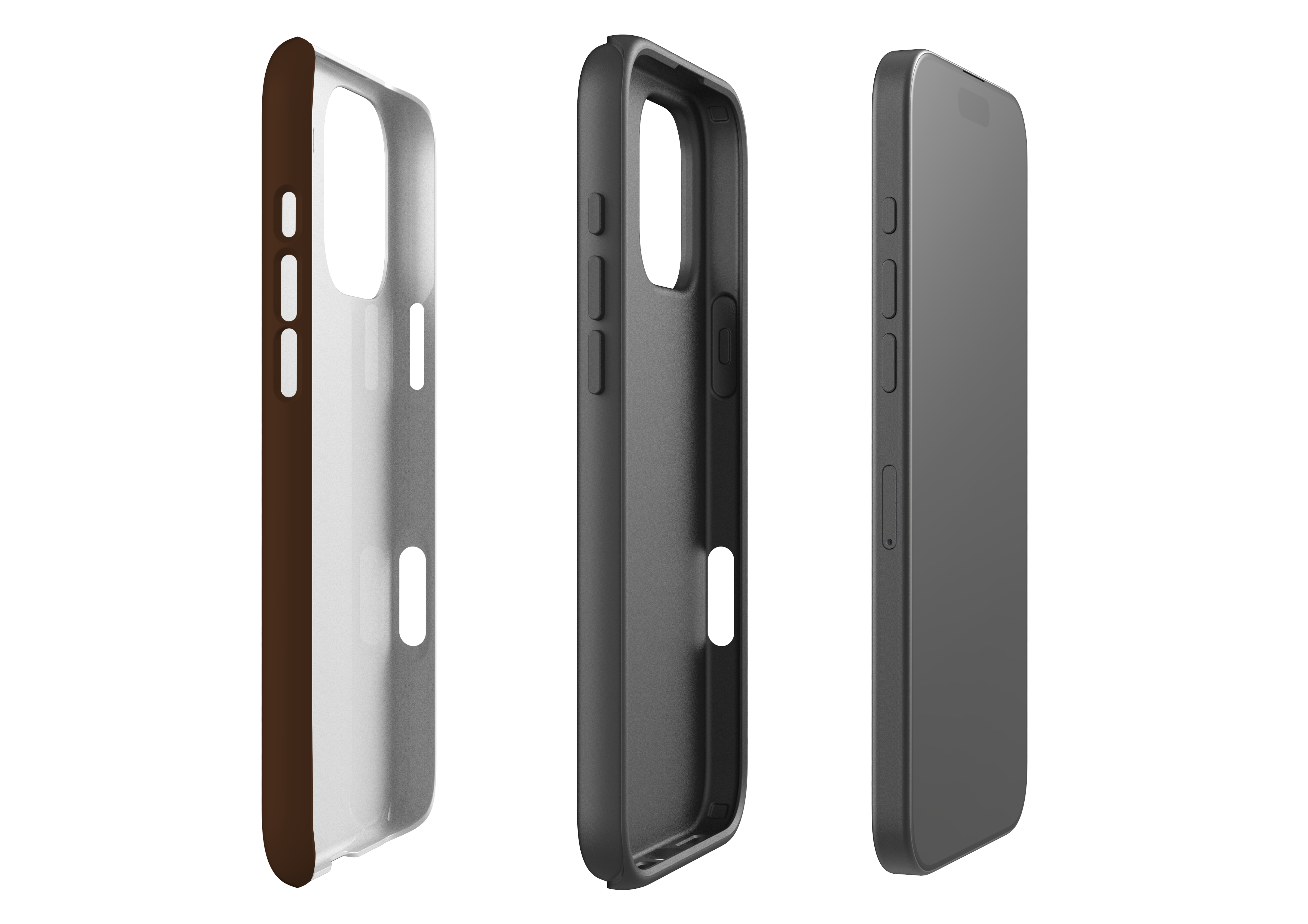 Basic Brown Case - iPhone 16 Series
