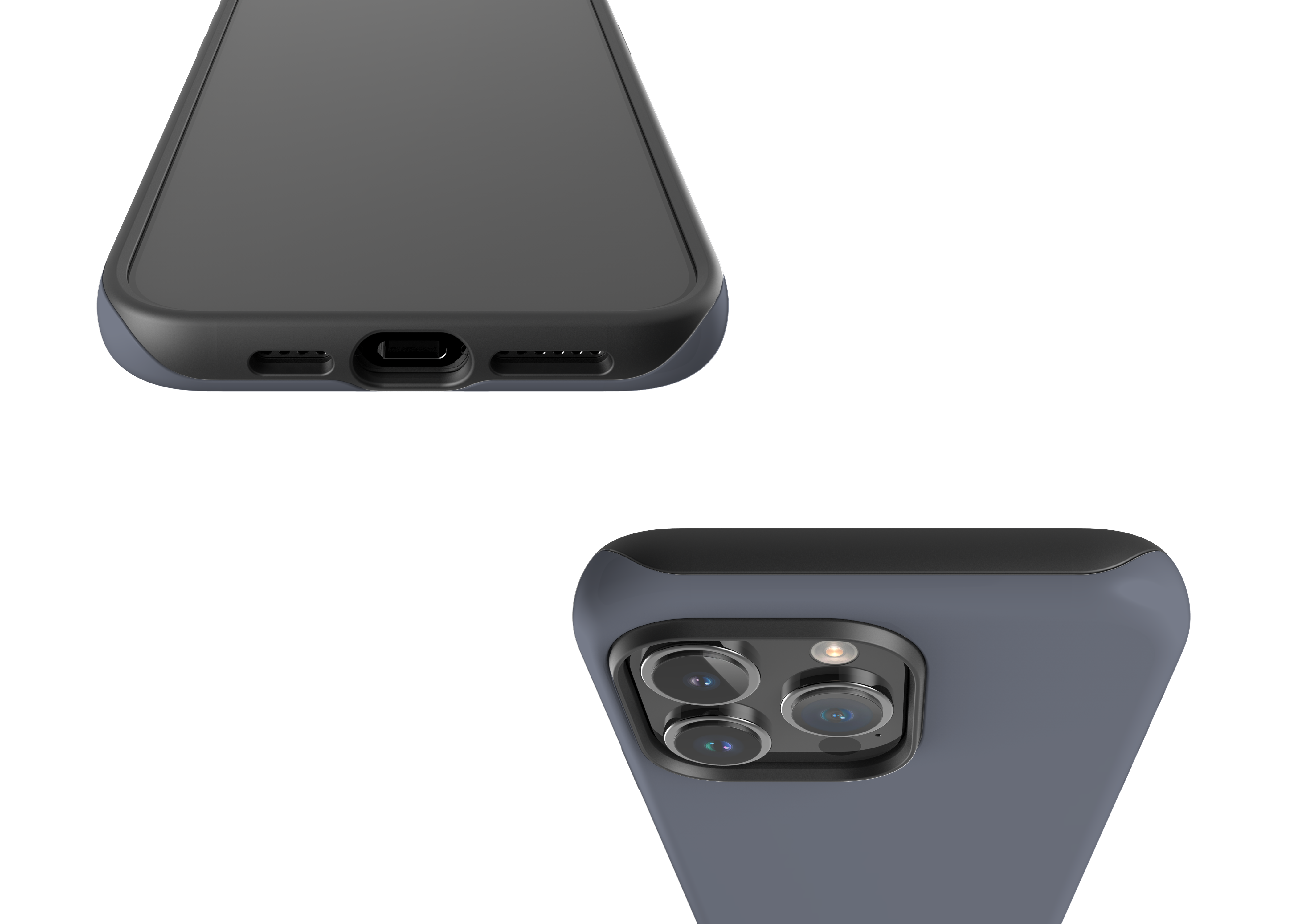 Stormy Grey Case - iPhone 15 Series