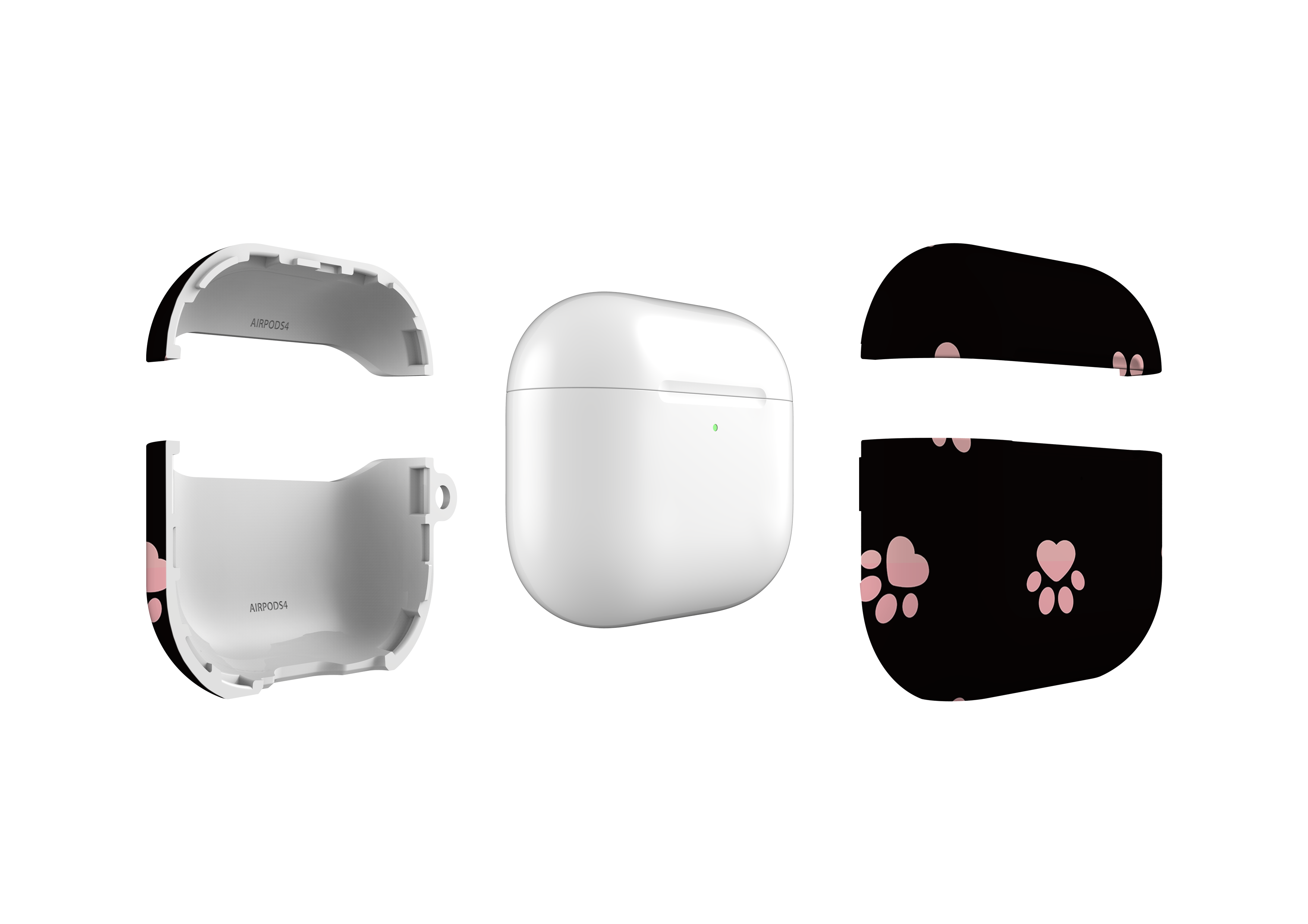 Pastel Paws AirPods 4 Case