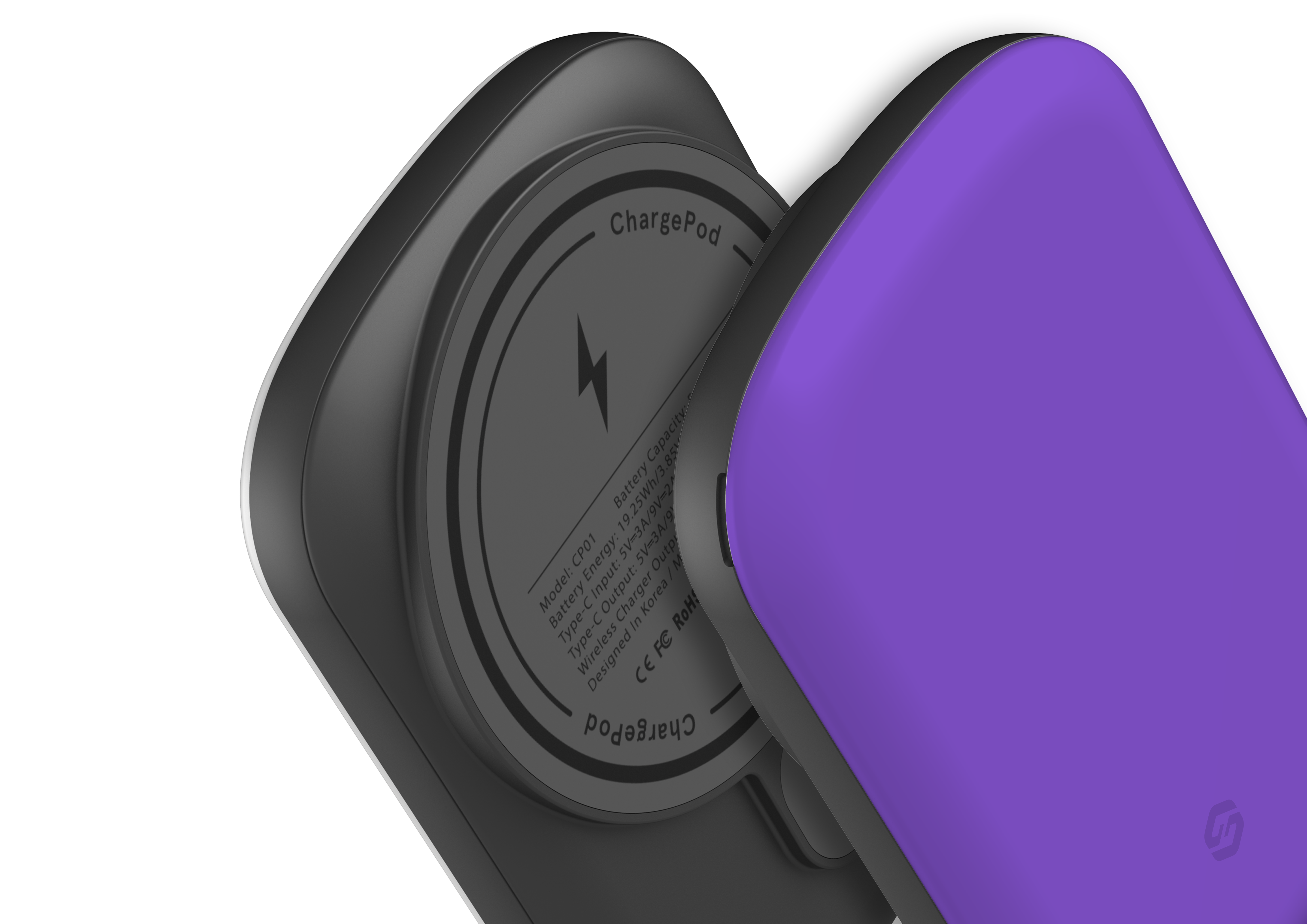Vivid Violet MagSafe Power Bank