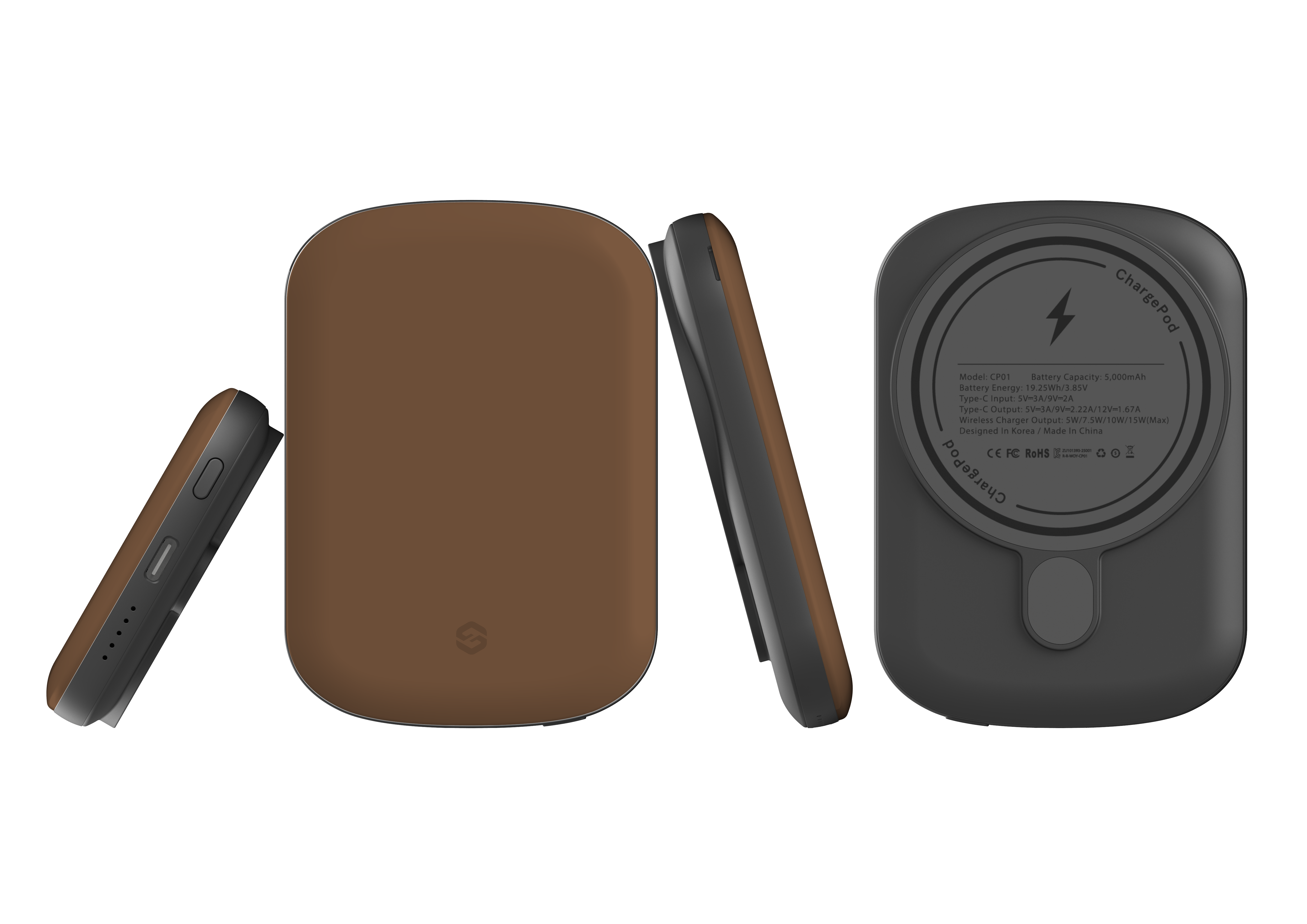Basic Brown MagSafe Power Bank