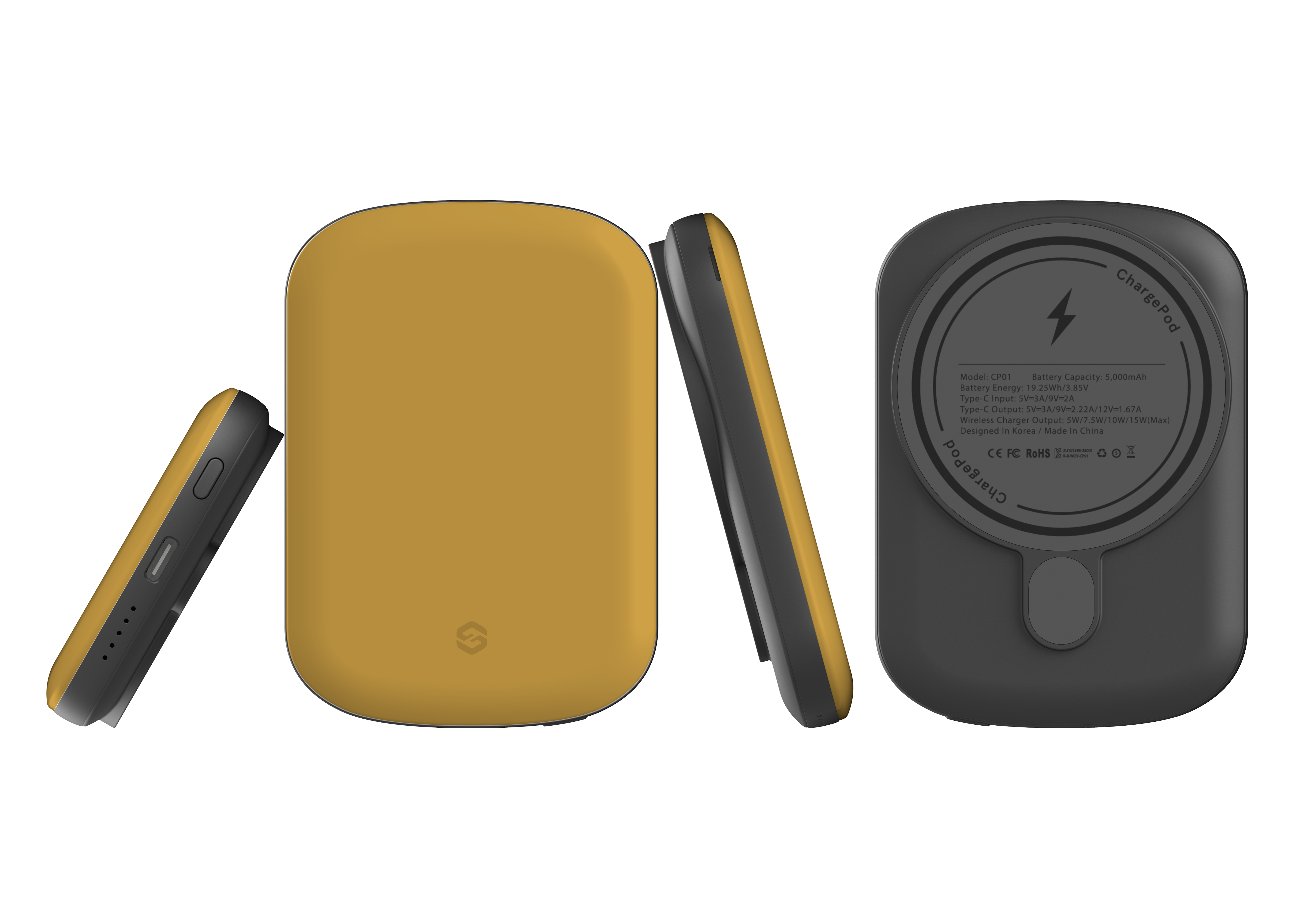 Mellow Yellow MagSafe Power Bank