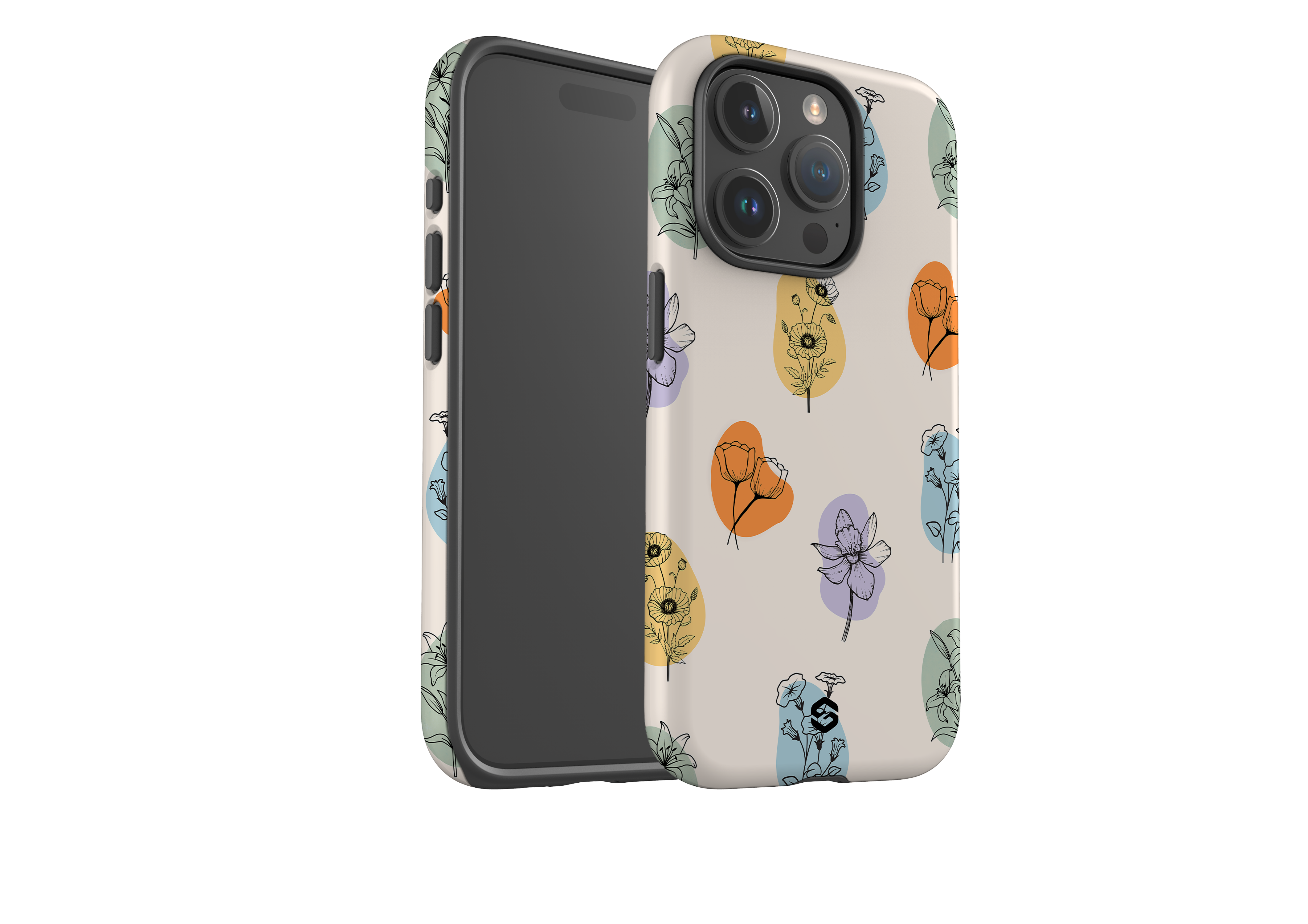 Modern Flora Case - iPhone 15 Series