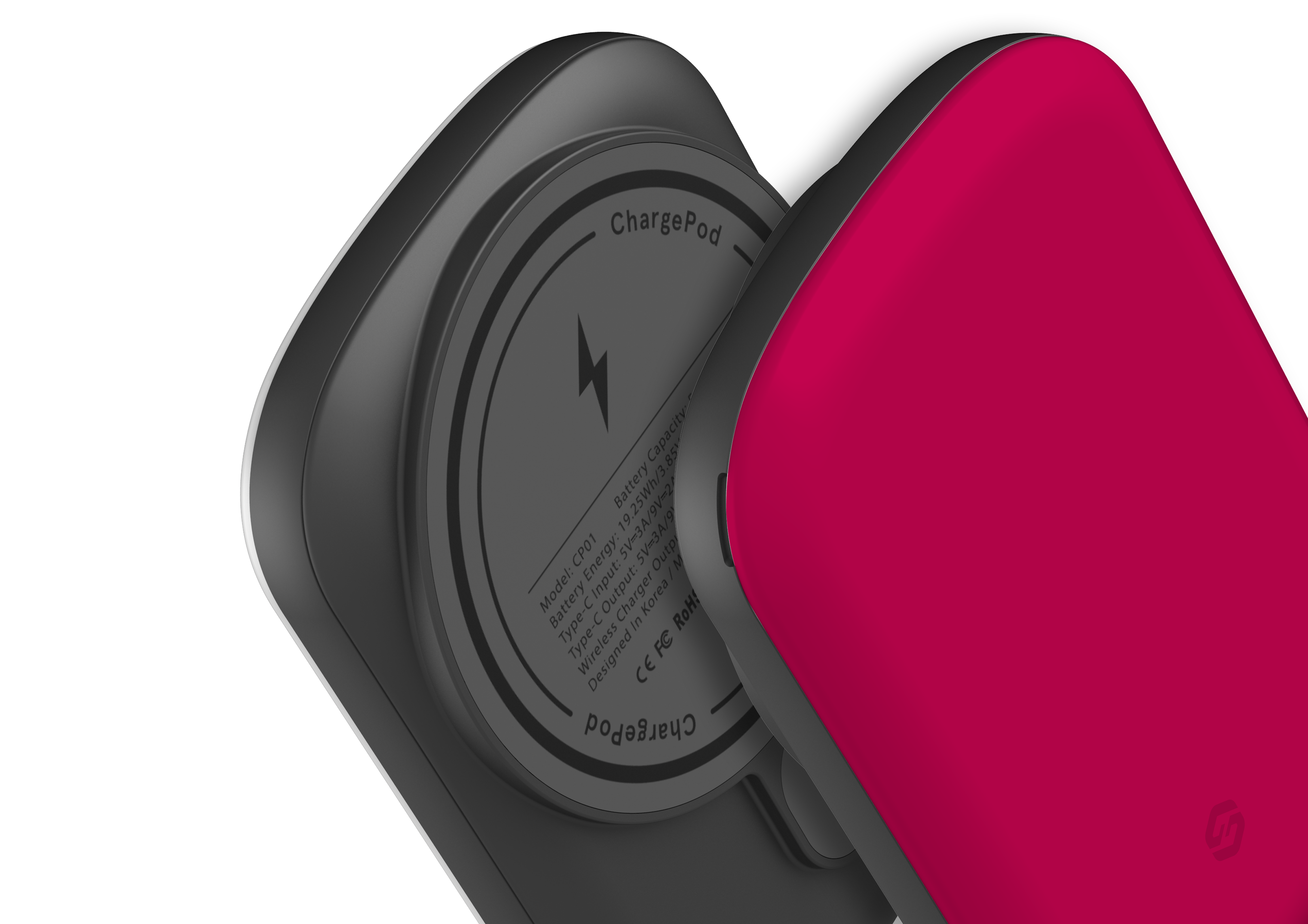 Roaring Red MagSafe Power Bank