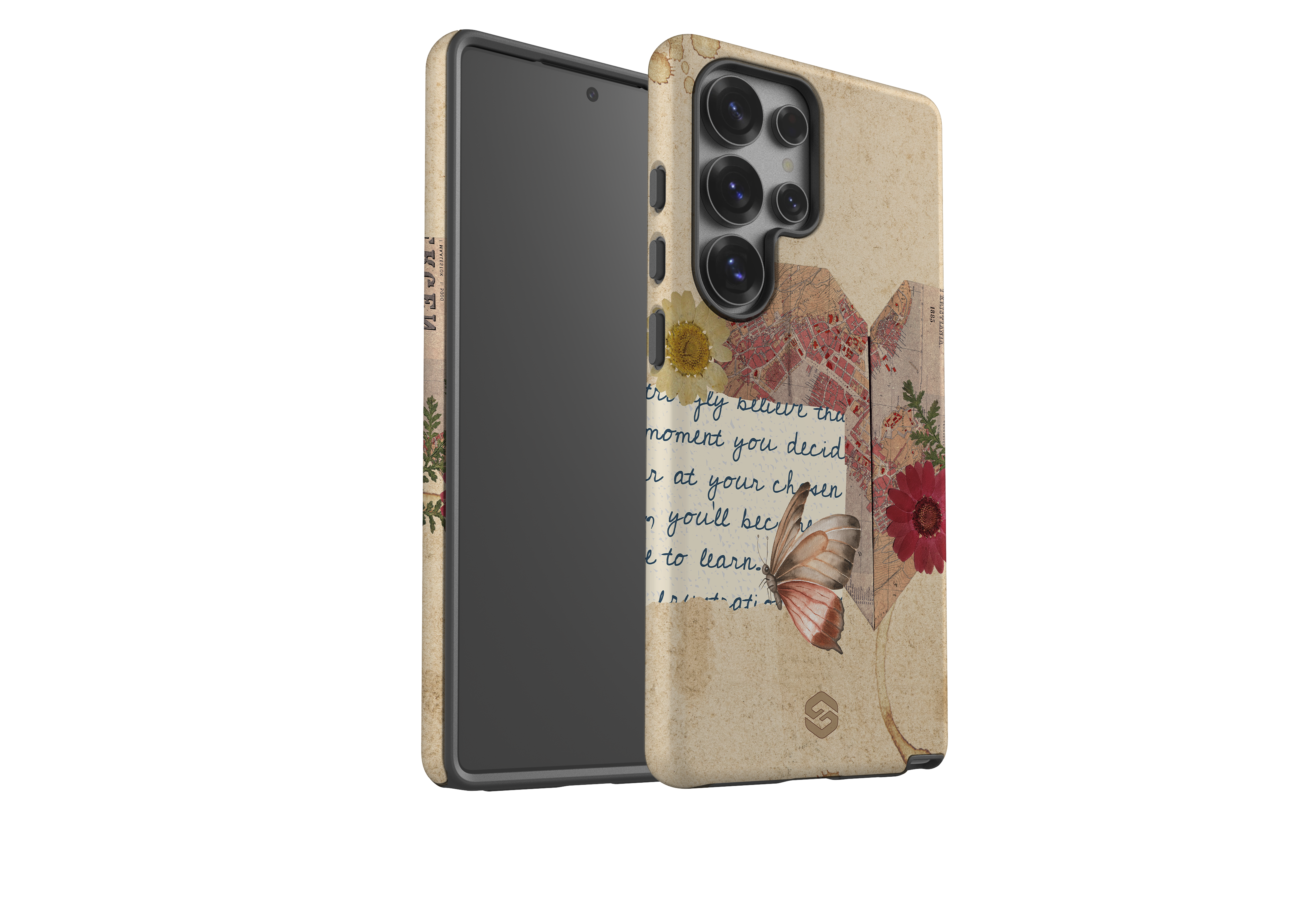 Vintage Journal Case - Samsung Galaxy S25 Series