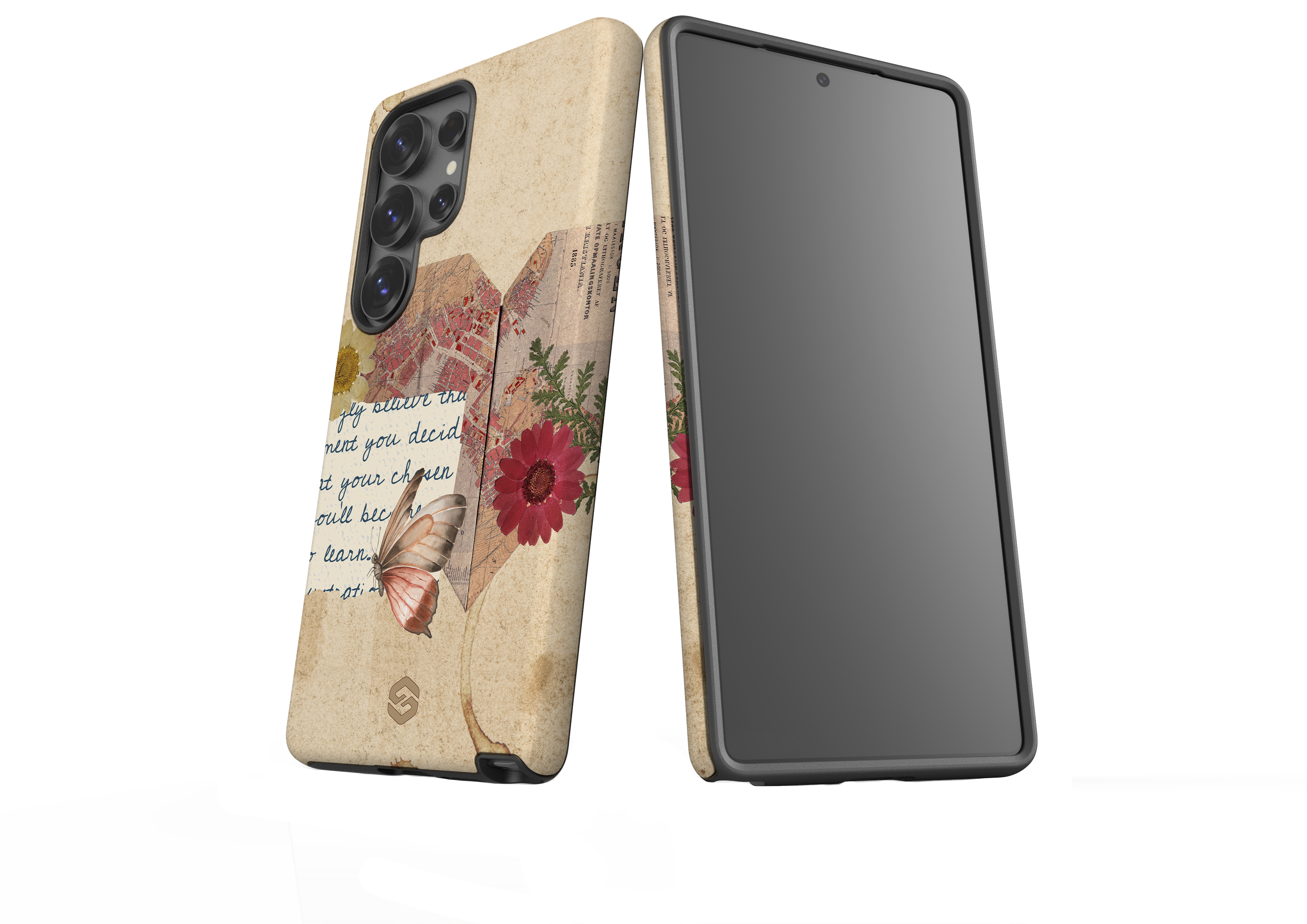 Vintage Journal Case - Samsung Galaxy S25 Series