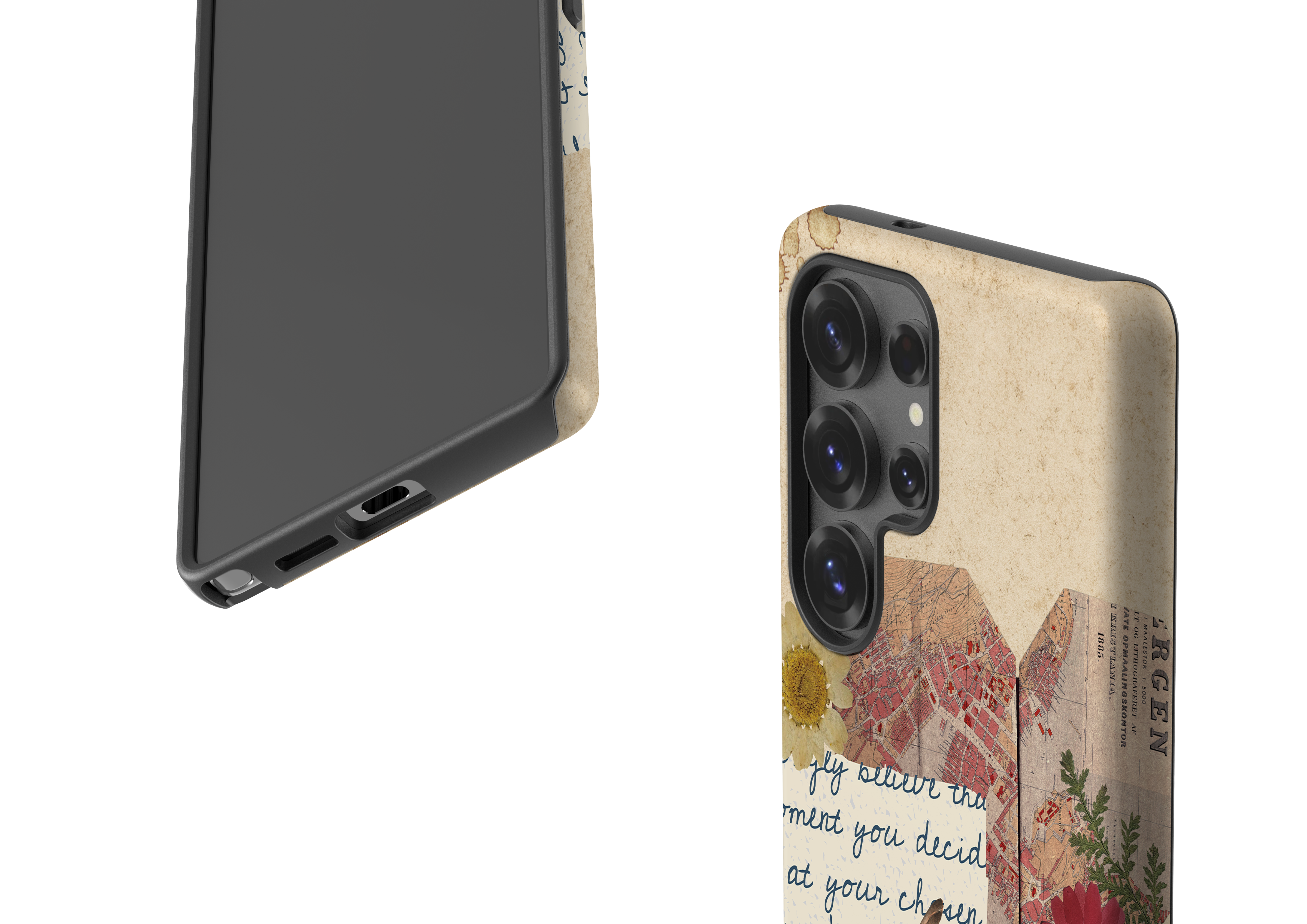 Vintage Journal Case - Samsung Galaxy S25 Series