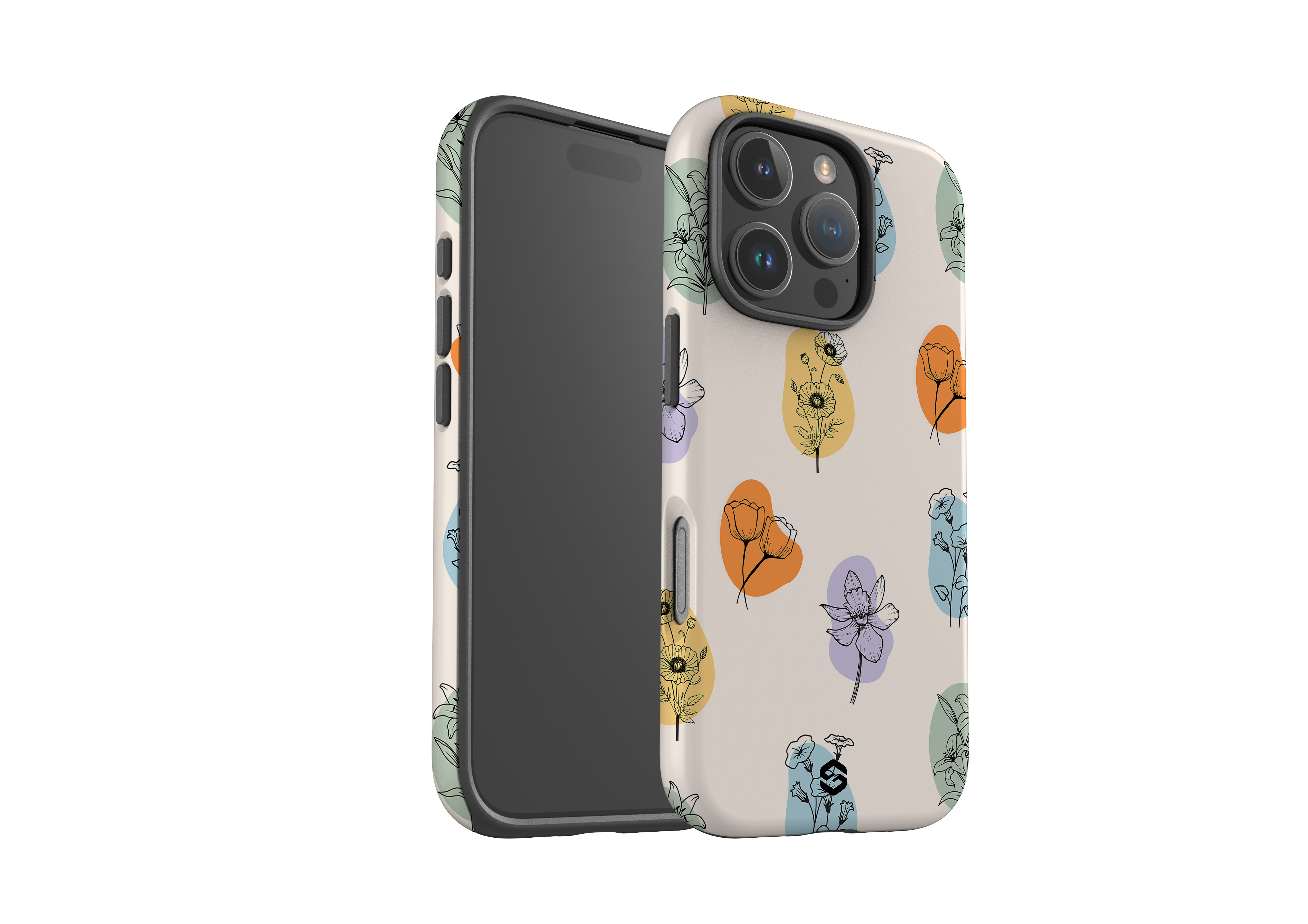 Modern Flora Case - iPhone 16 Series