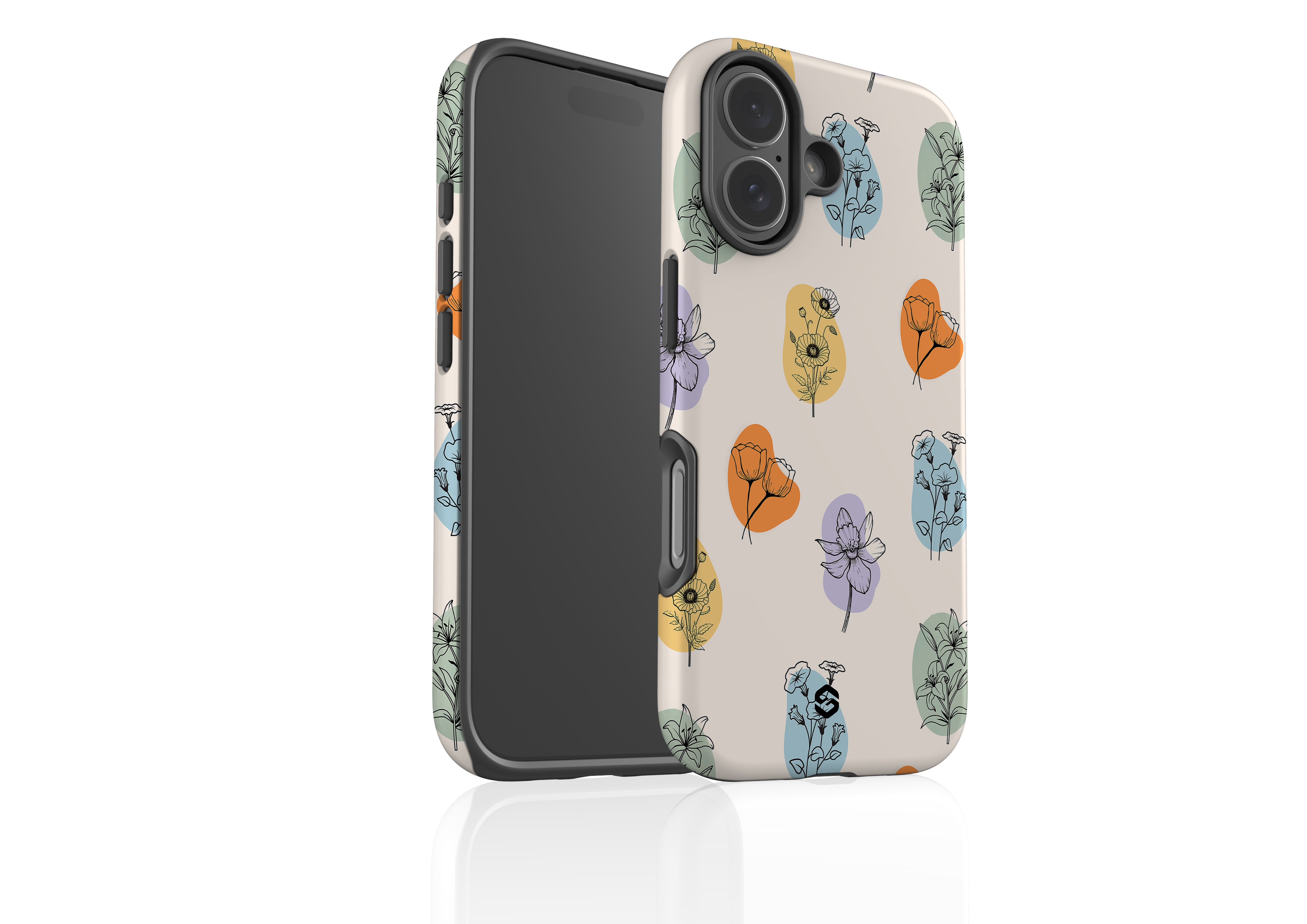 Modern Flora Case - iPhone 17 Series