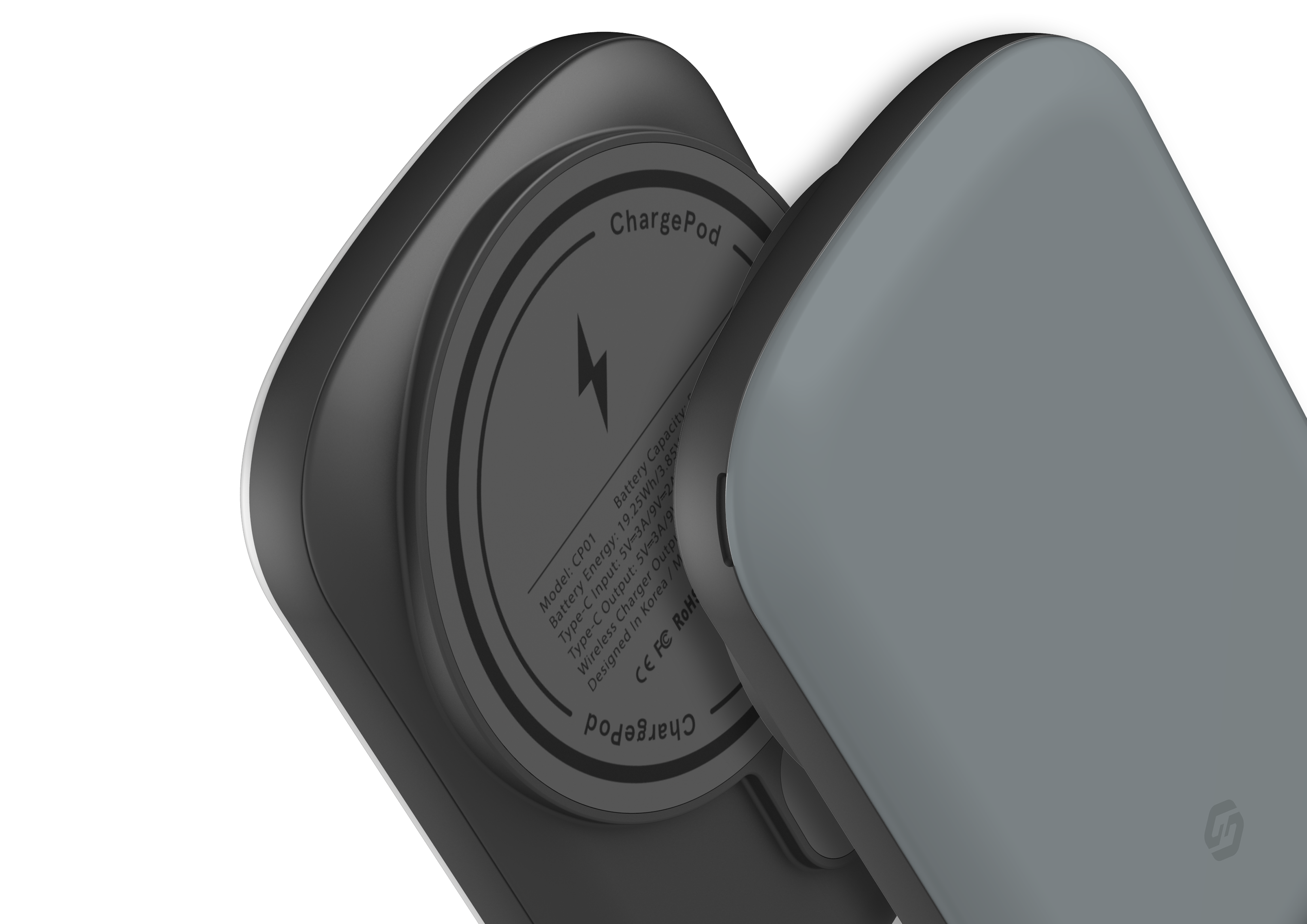 Stormy Grey MagSafe Power Bank