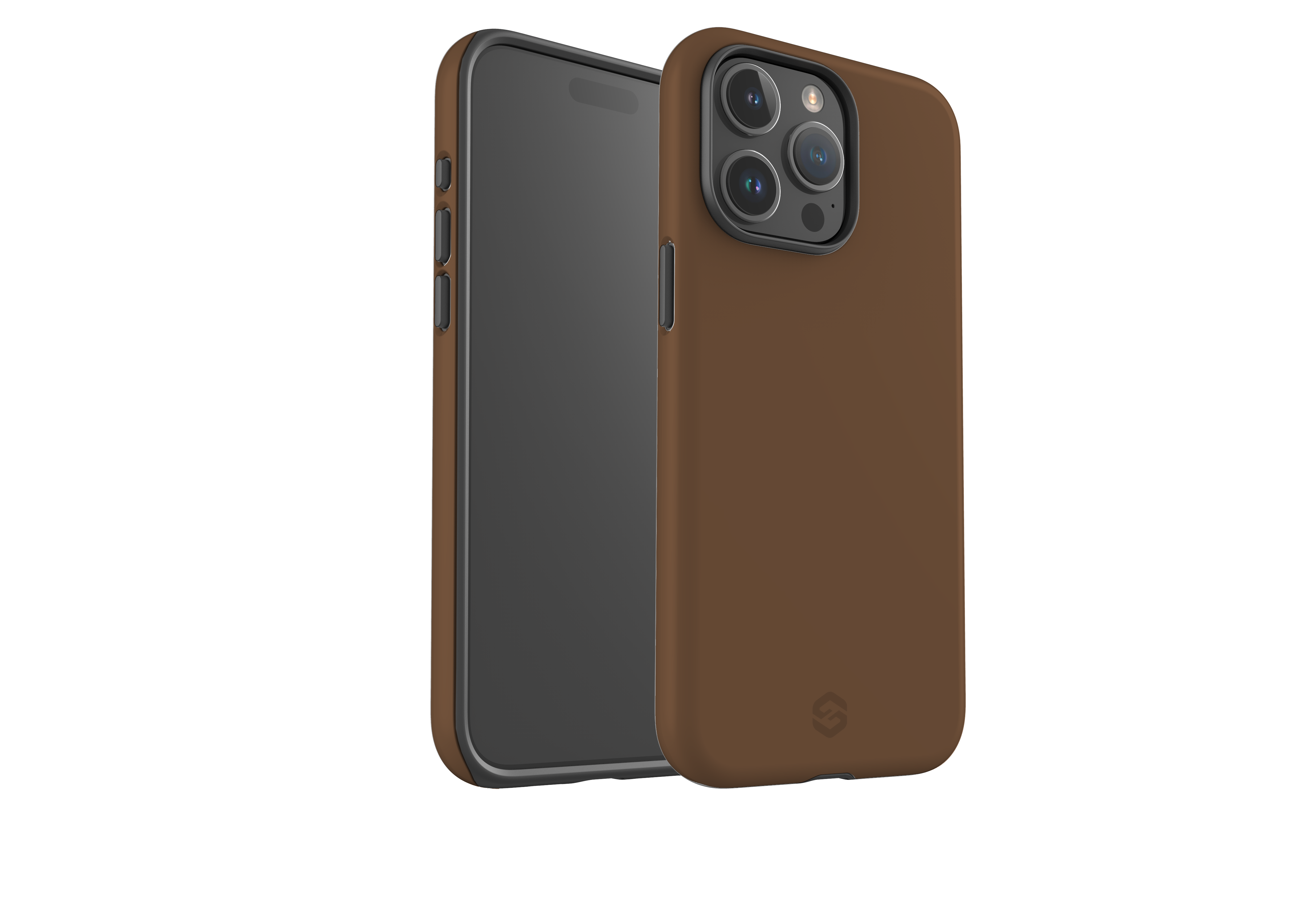 Basic Brown Case - iPhone 15 Series