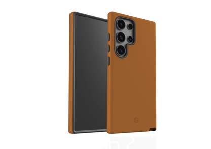 Basic Brown Case - Samsung Galaxy S24 Series
