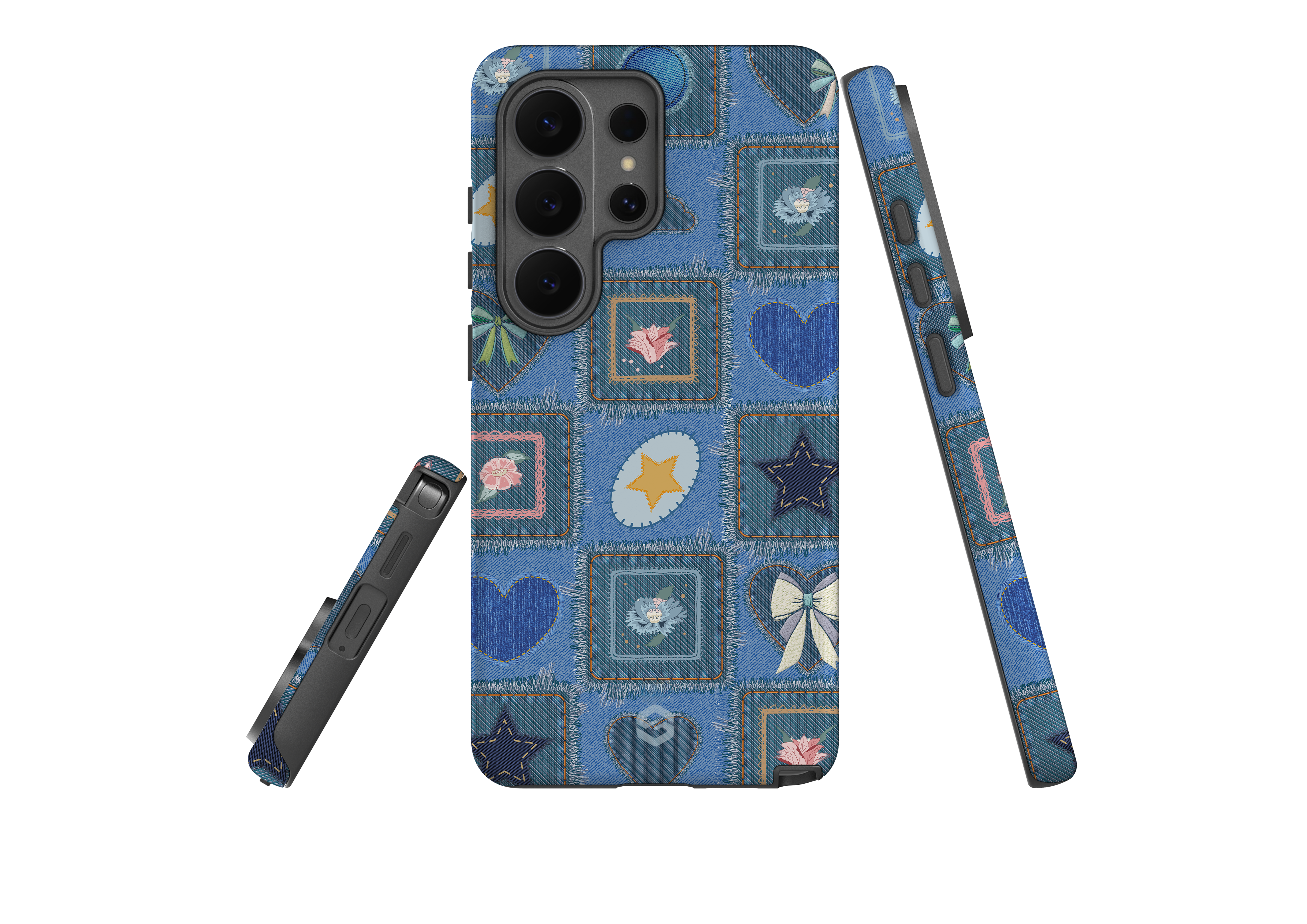 Denim Patchwork Case - Samsung Galaxy S26 Series