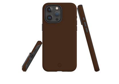 Basic Brown Case - iPhone 15 Series