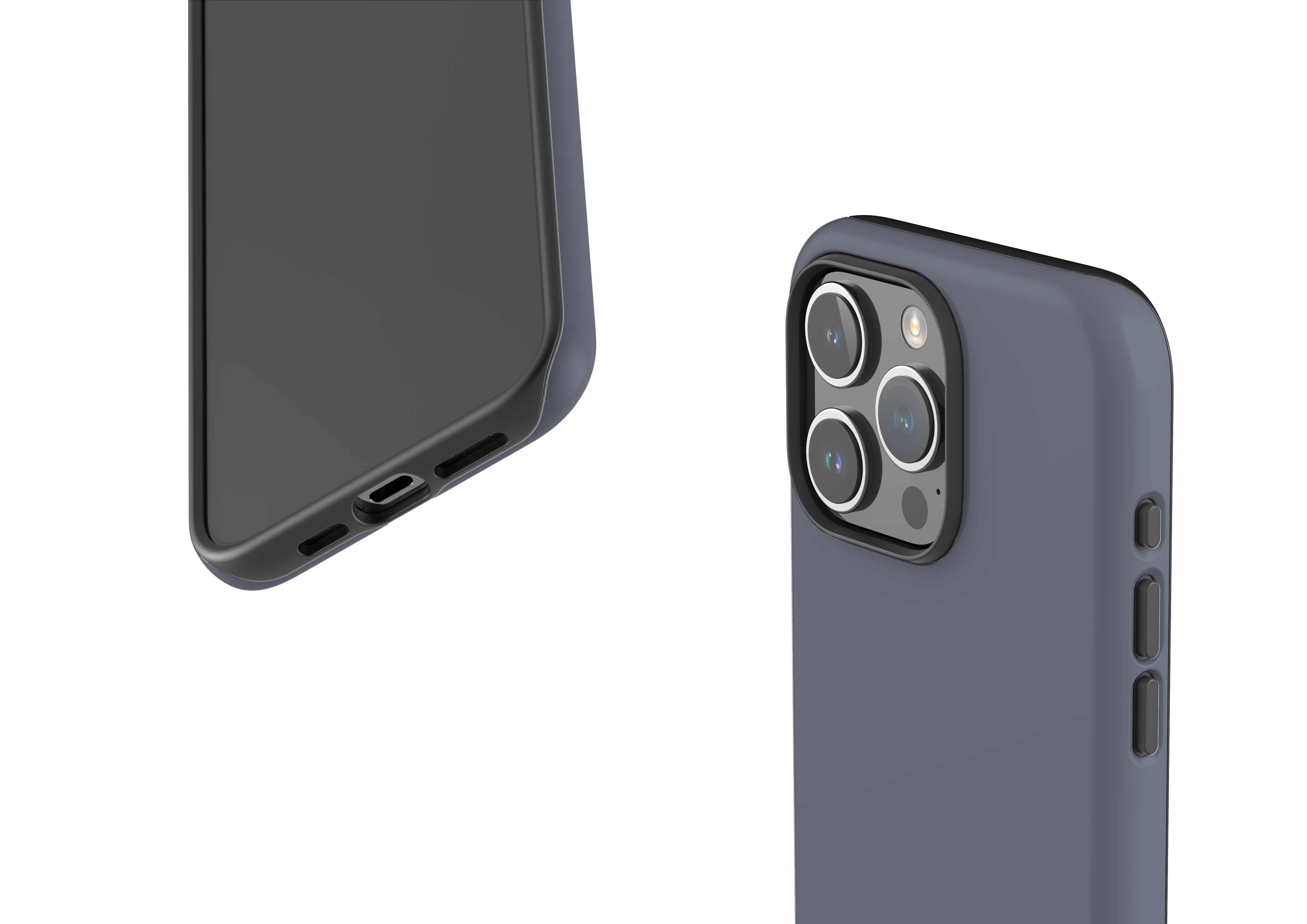 Stormy Grey Case - iPhone 15 Series