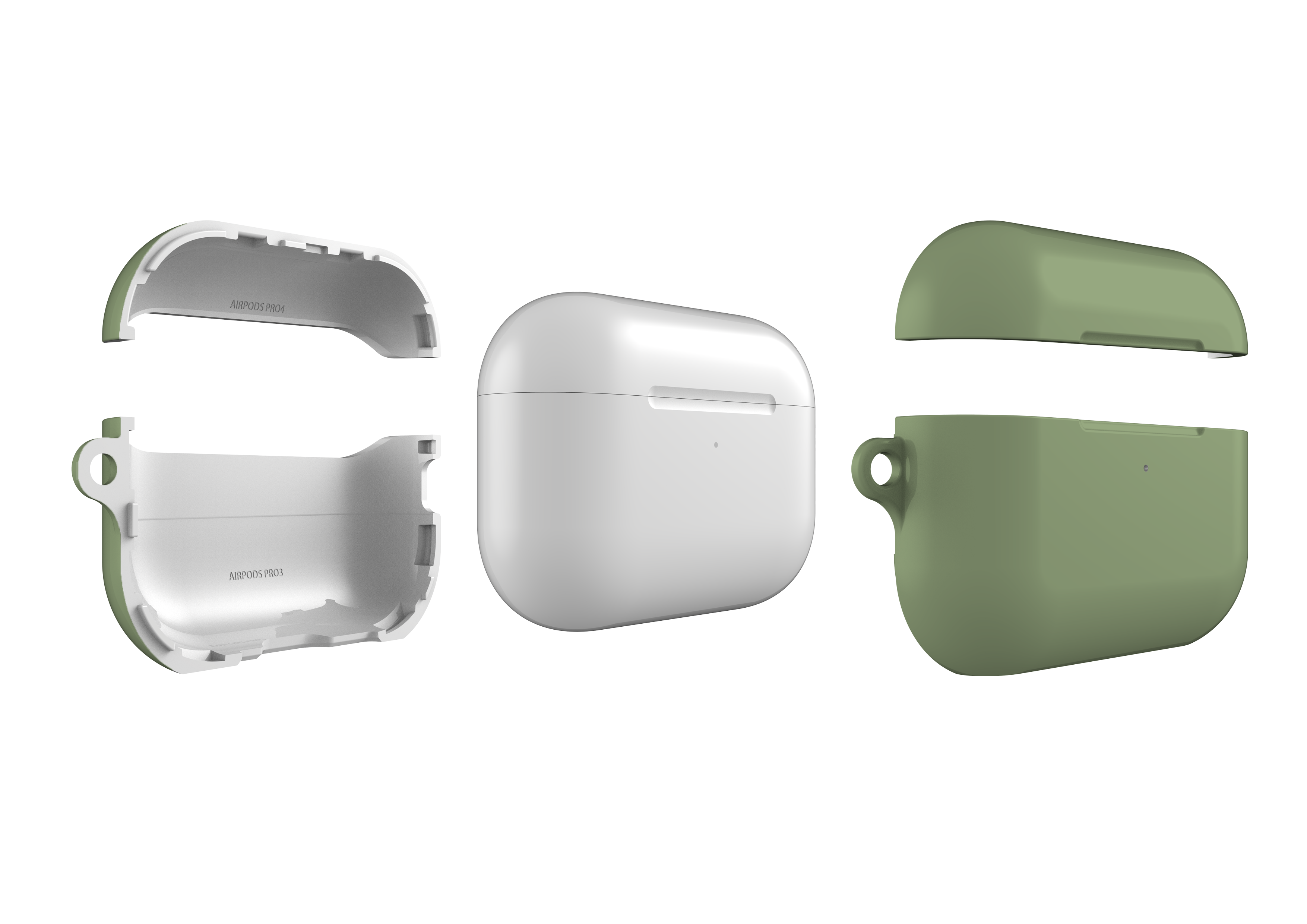 Go Green AirPods Pro 3 Case