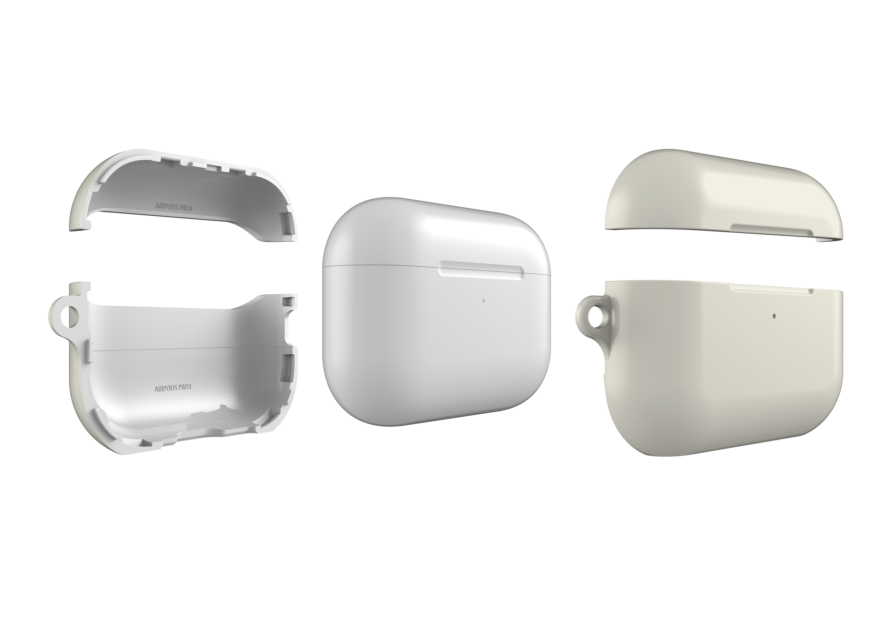 Frosty White AirPods Pro 3 Case