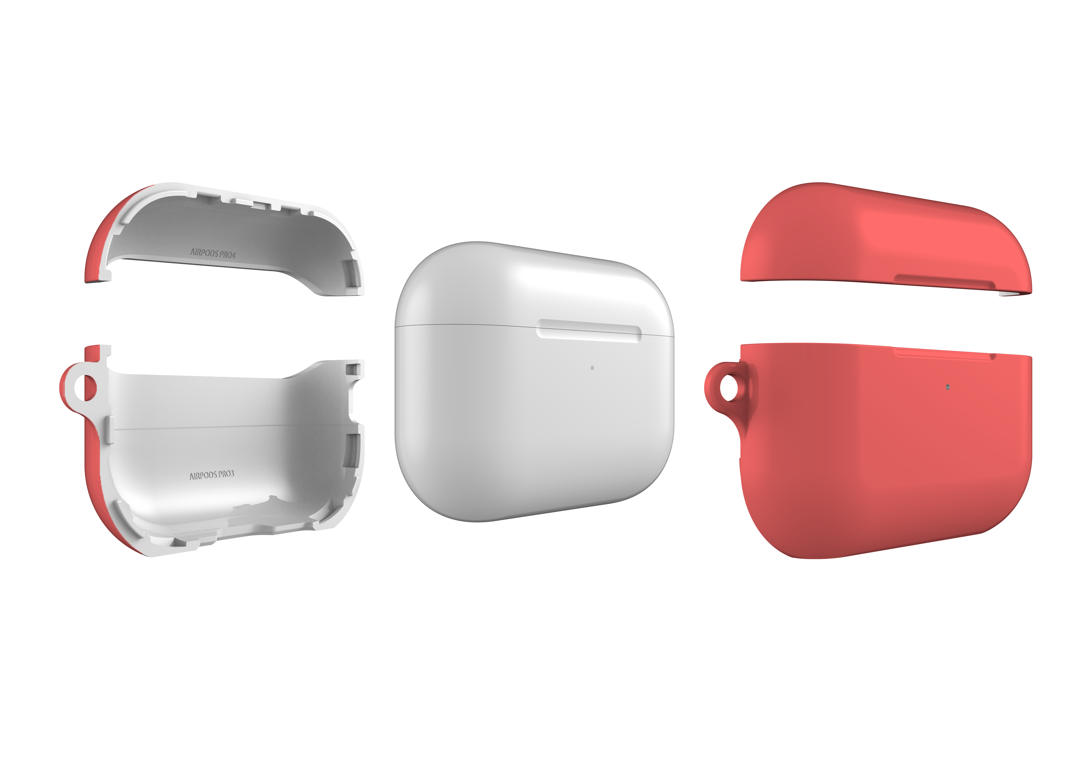 Roaring Red AirPods Pro 3 Case