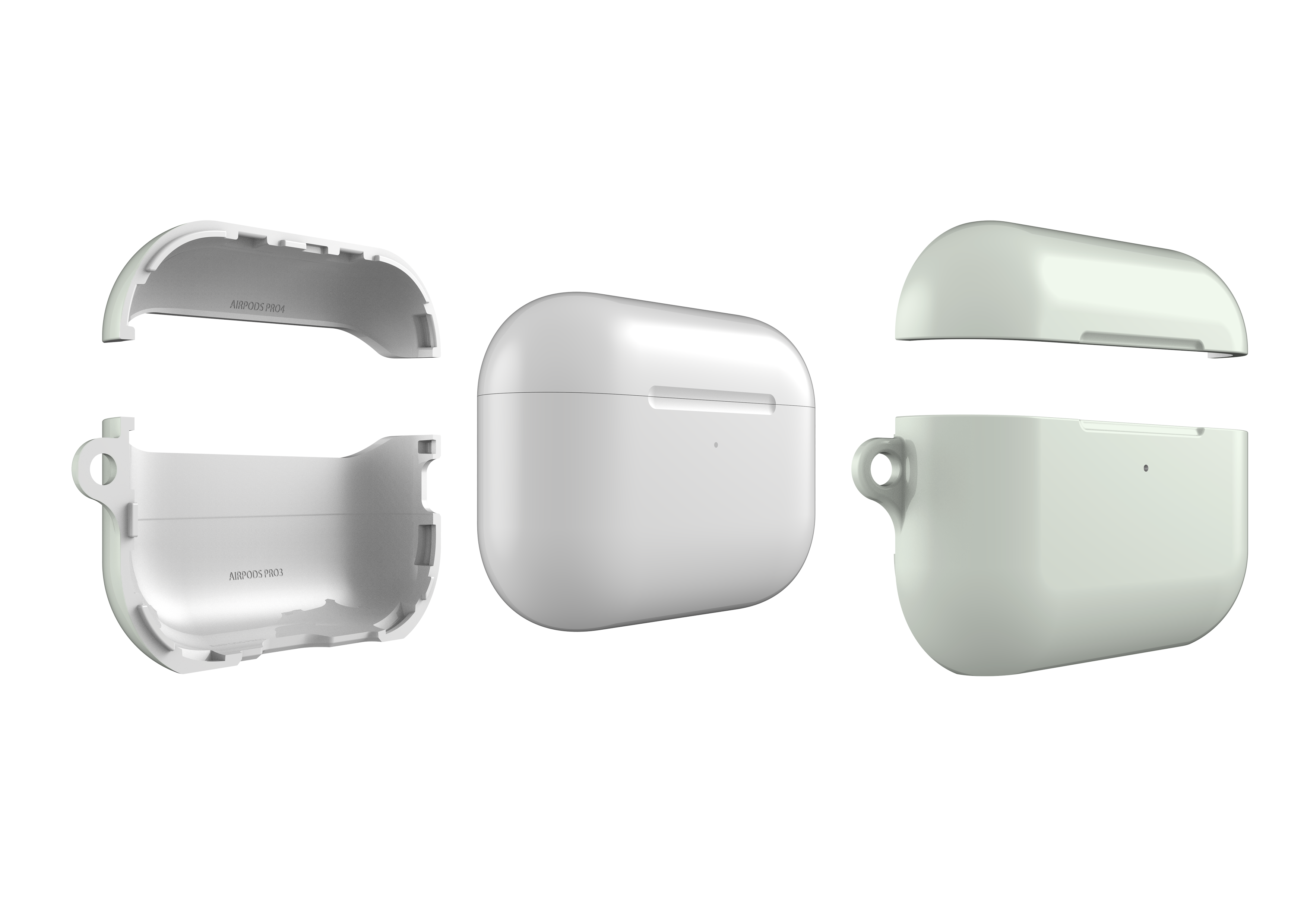 Frosty White AirPods Pro 3 Case