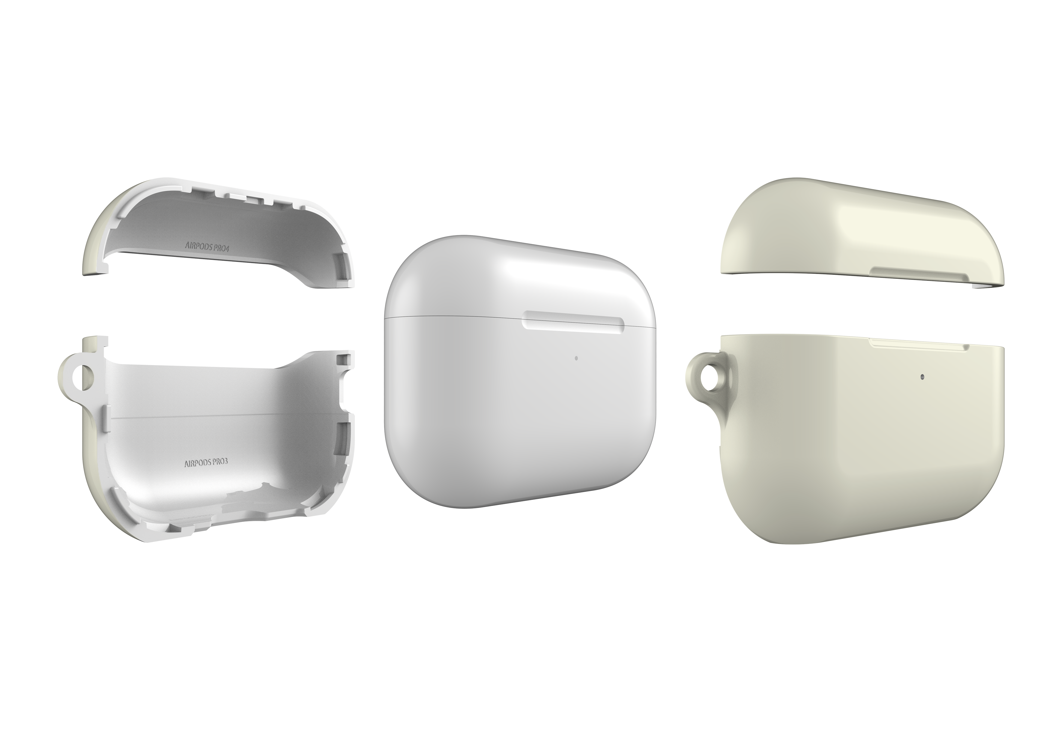 Frosty White AirPods Pro 3 Case