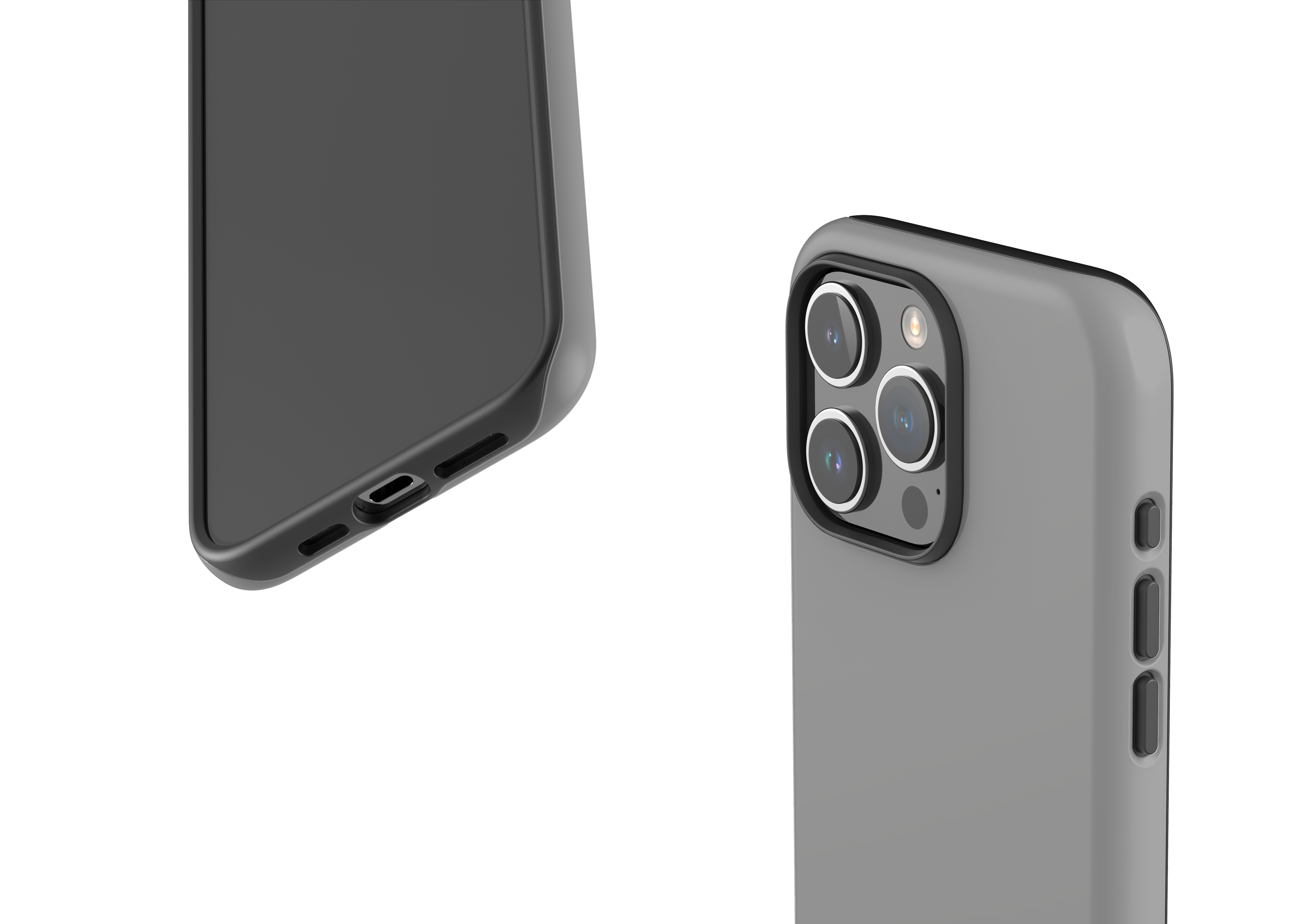 Stormy Grey Case - iPhone 15 Series
