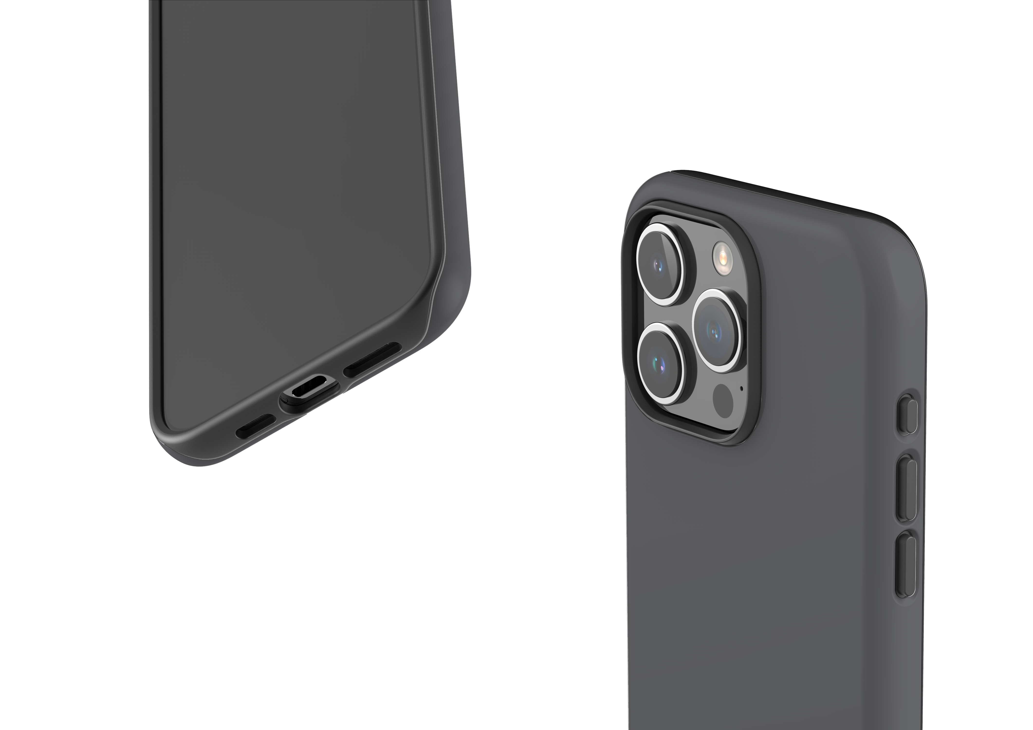 Stormy Grey Case - iPhone 15 Series