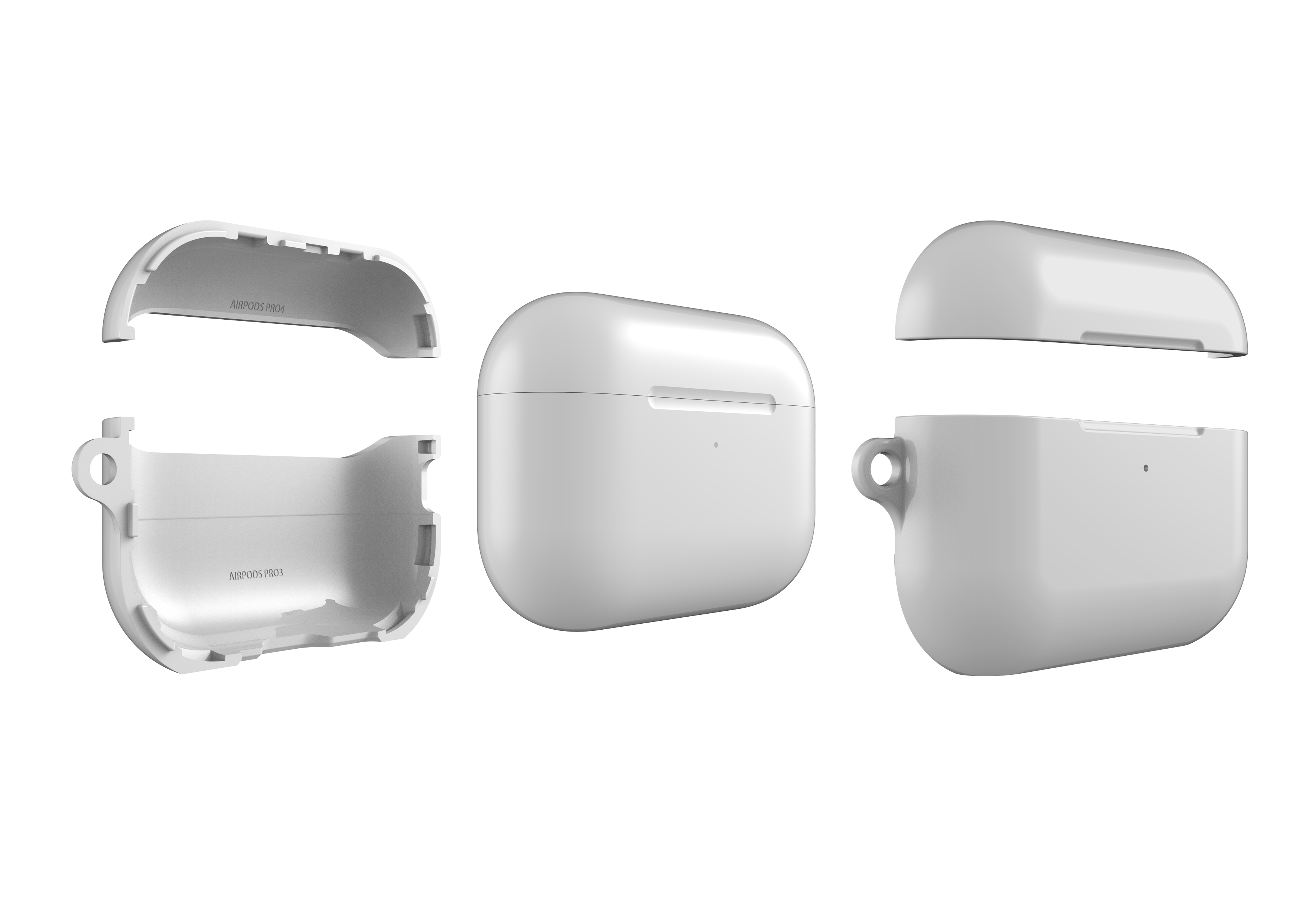 Frosty White AirPods Pro 3 Case