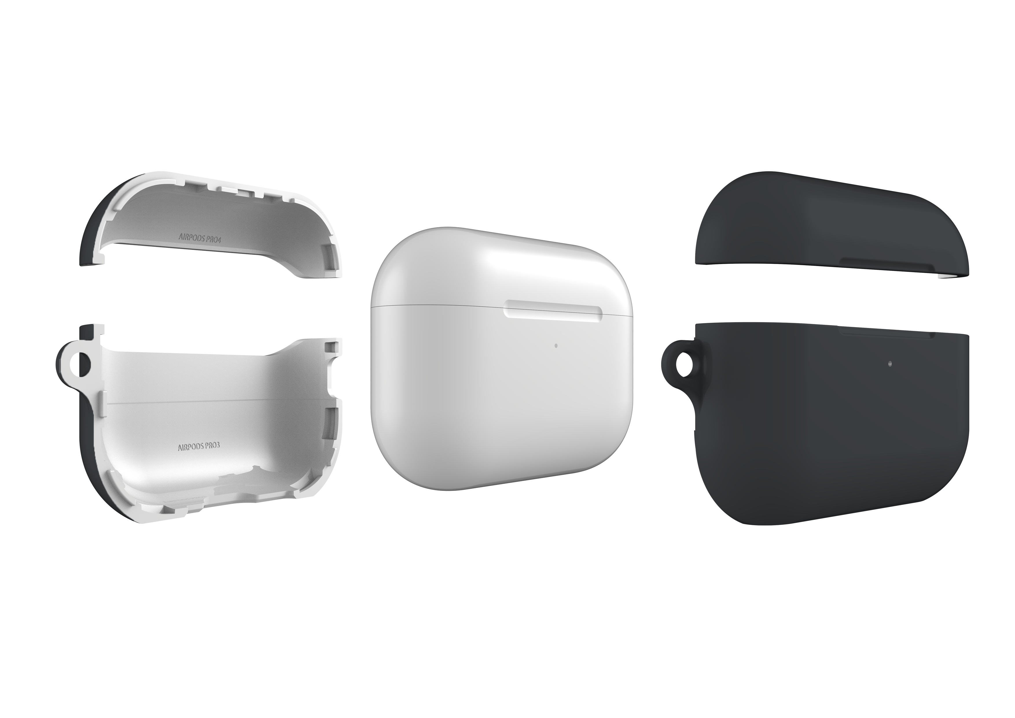 Stormy Grey AirPods Pro 3 Case