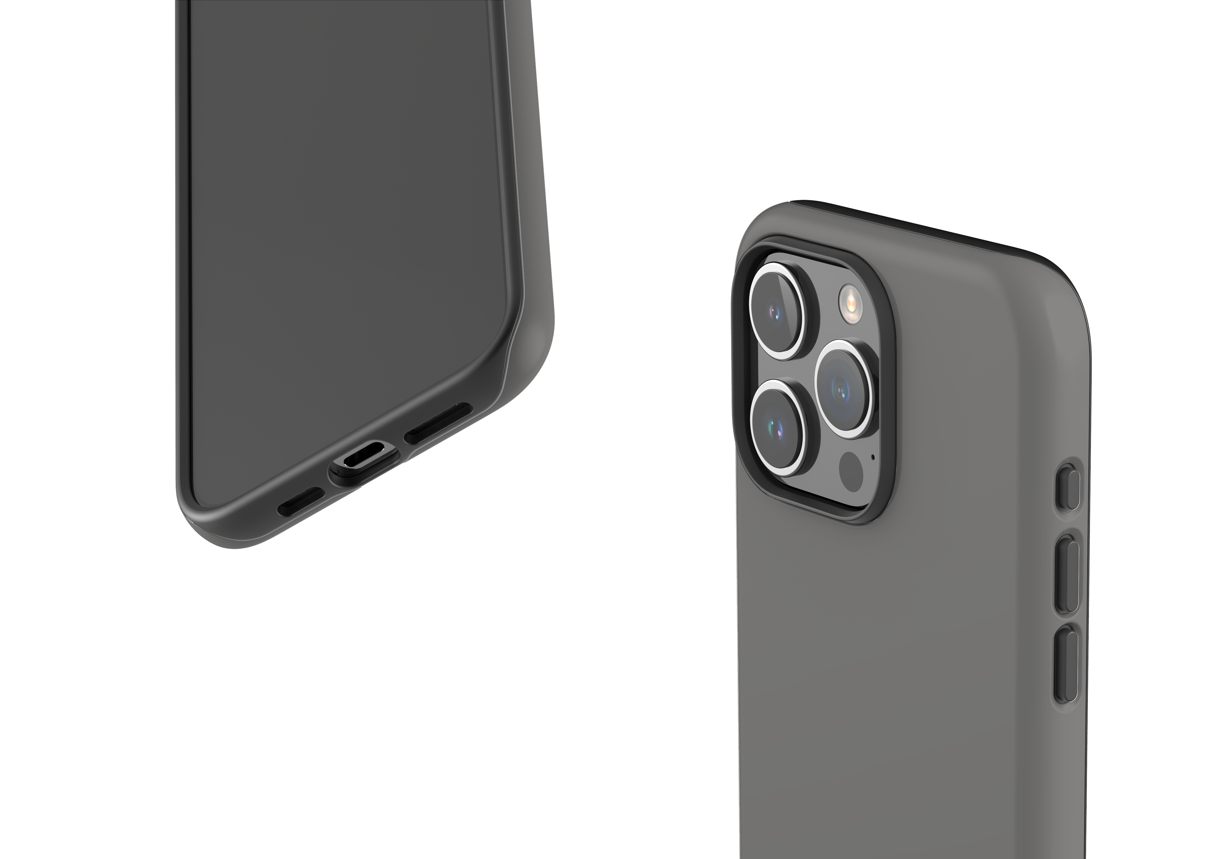 Stormy Grey Case - iPhone 15 Series