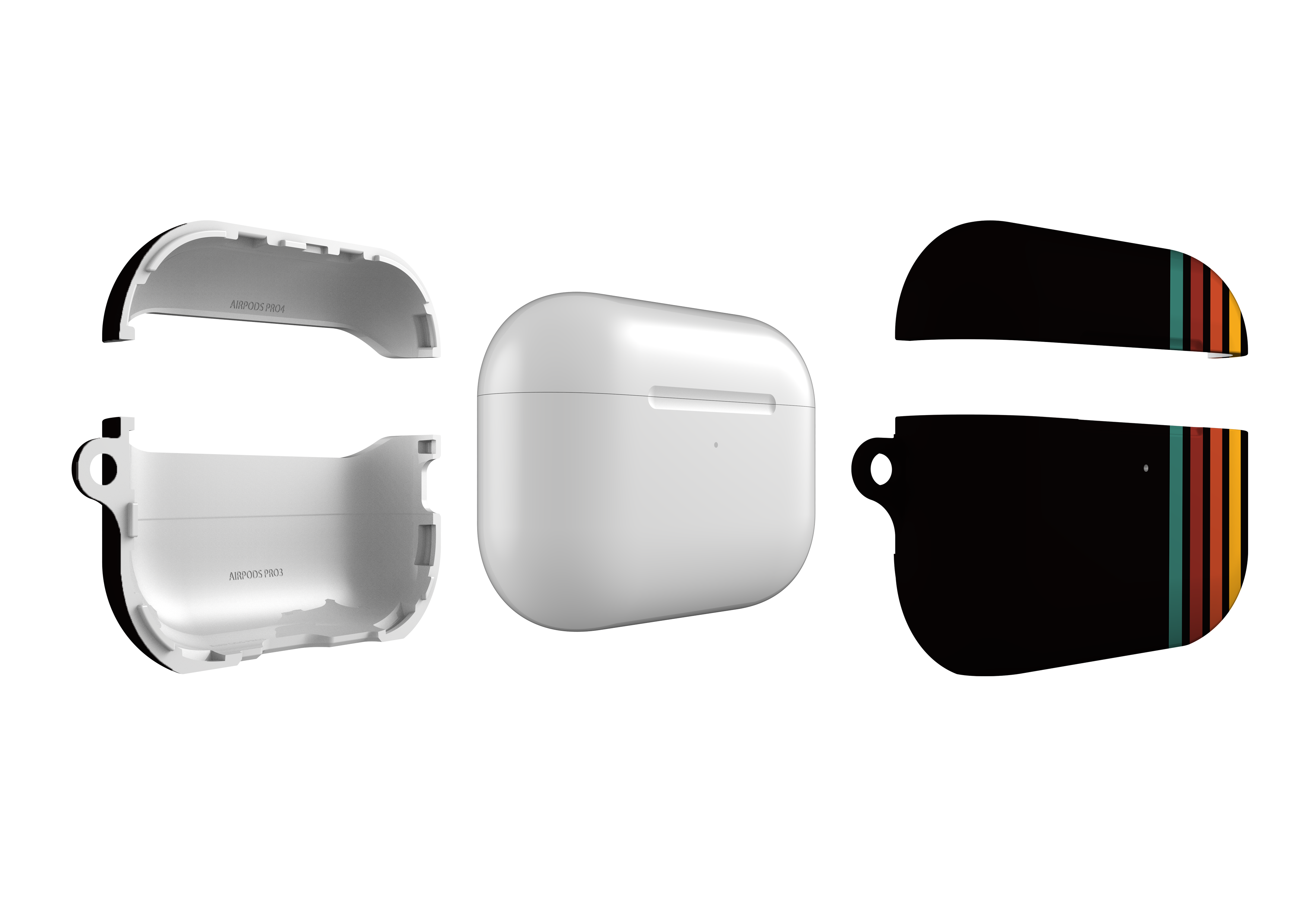 Vivid Stripes Airpods Pro 3 Case