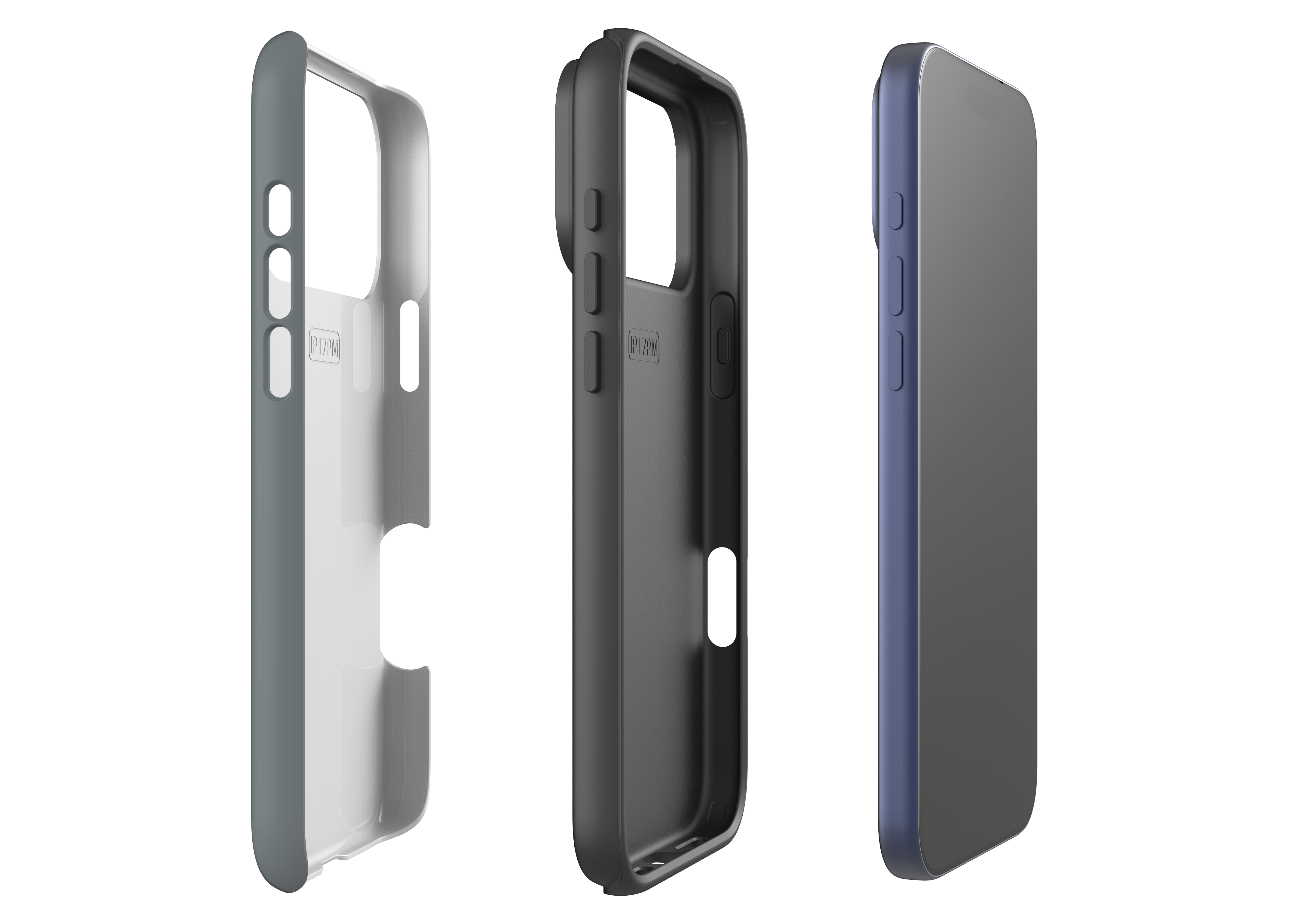 Stormy Grey Case - iPhone 17 Series