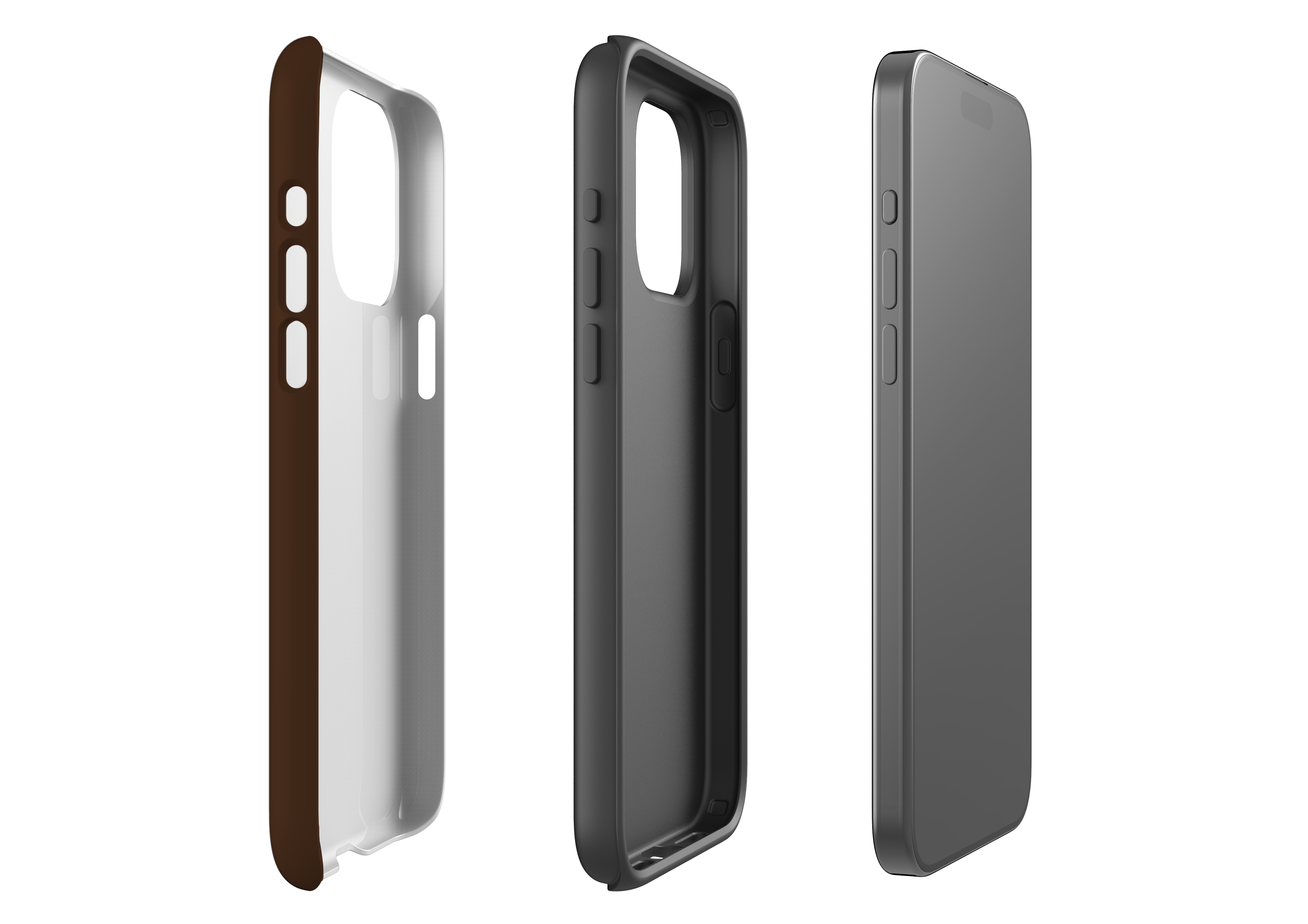 Basic Brown Case - iPhone 15 Series