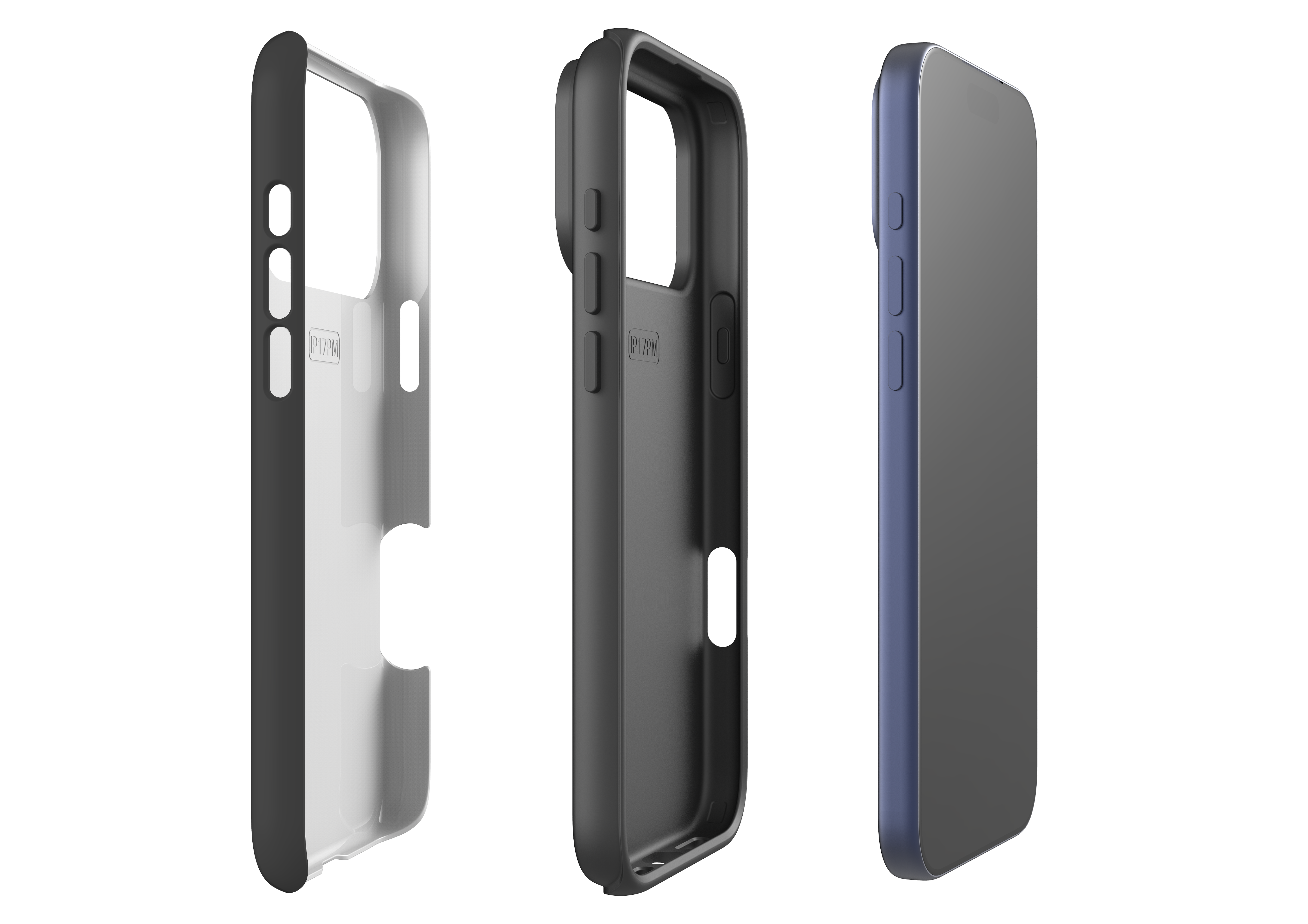 Stormy Grey Case - iPhone 17 Series